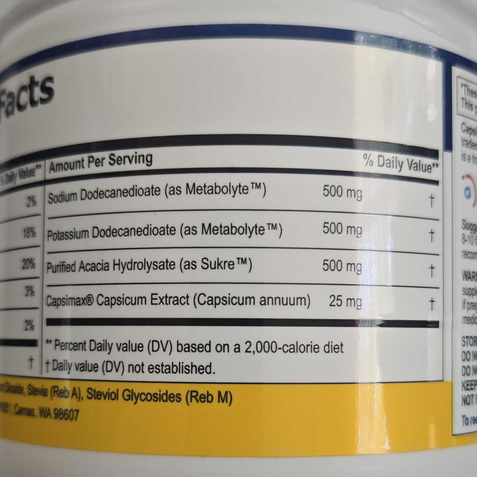 Simple Promise ElectroSlim Lemon Lime Powder Dietary Supplement 5.82 oz (165g)