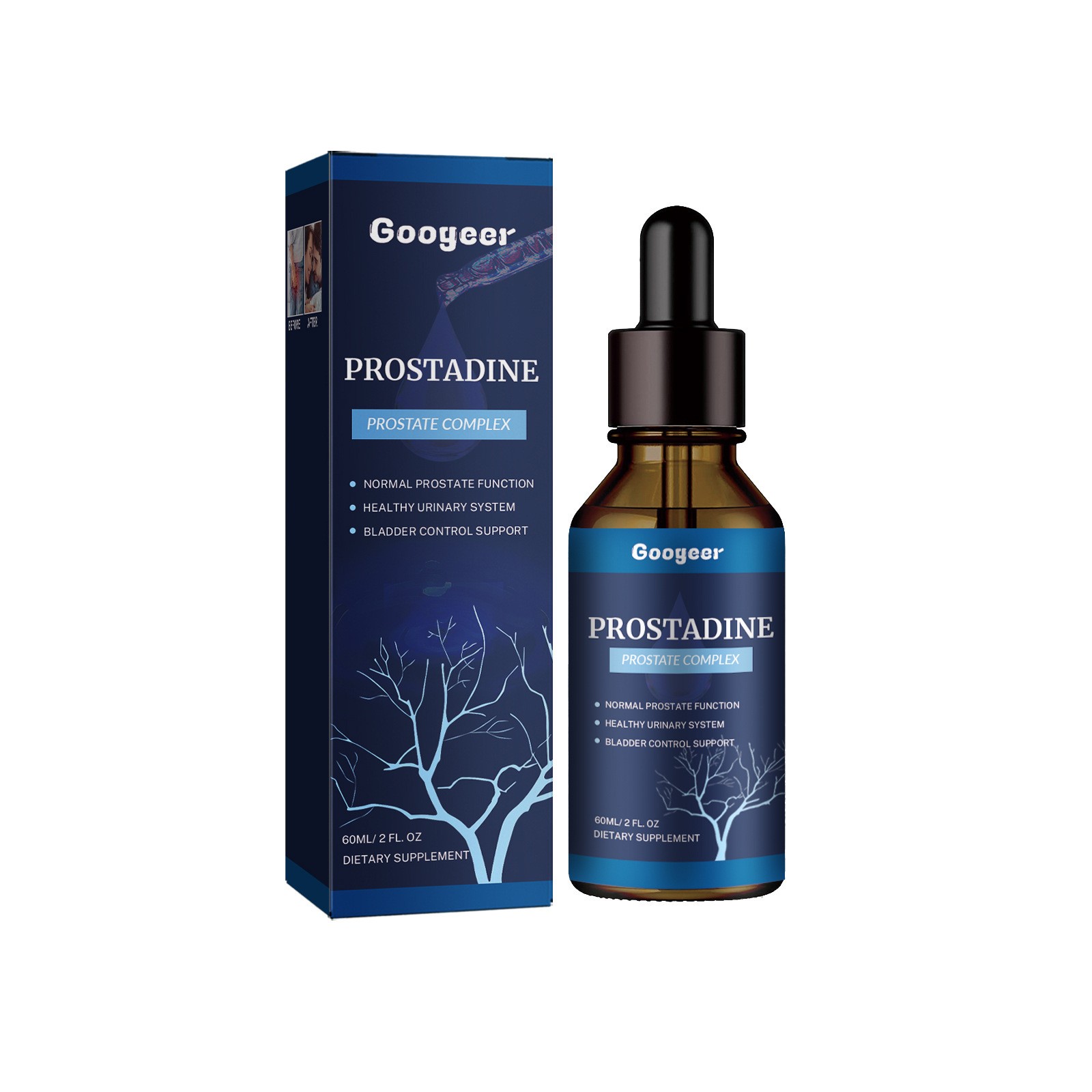 Prostadine Prostate Health Blend Dietary Supplement Drops Bottle 1/3/5 units Ble