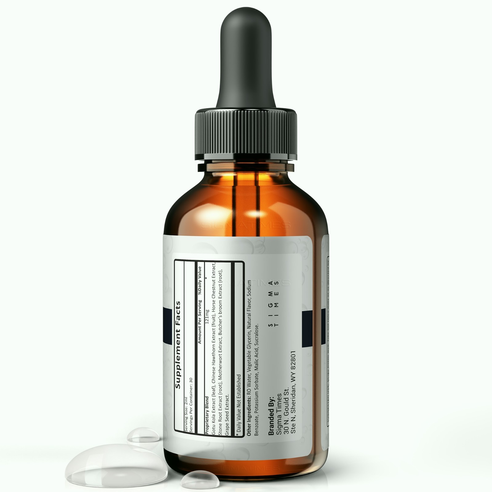 Glycopezil Drops, For Healthy Blood Support and Circulation (30 servs.)
