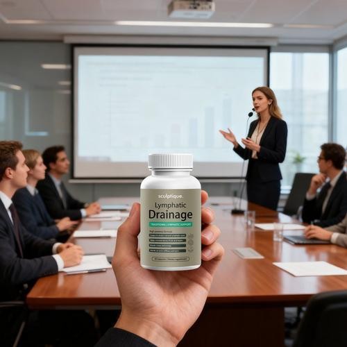 Sculptique Lymphatic Drainage Capsules- Supports Cellulite Reduction, 60 Capsule