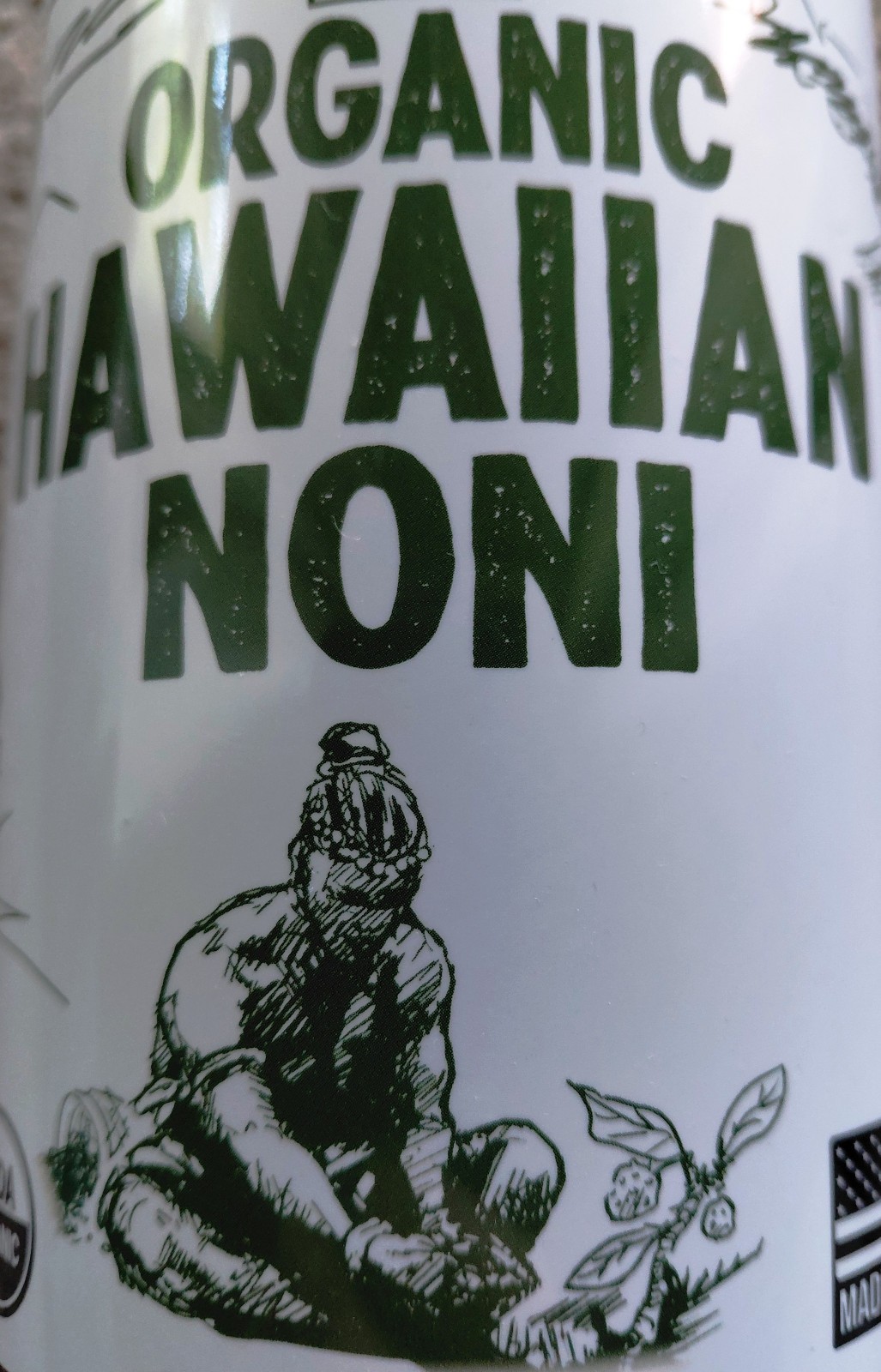 *Healing Noni* Hawaiian ~NONI JUICE~ Certified Organic ~1 x 32 fl. oz. / 1 qt.~