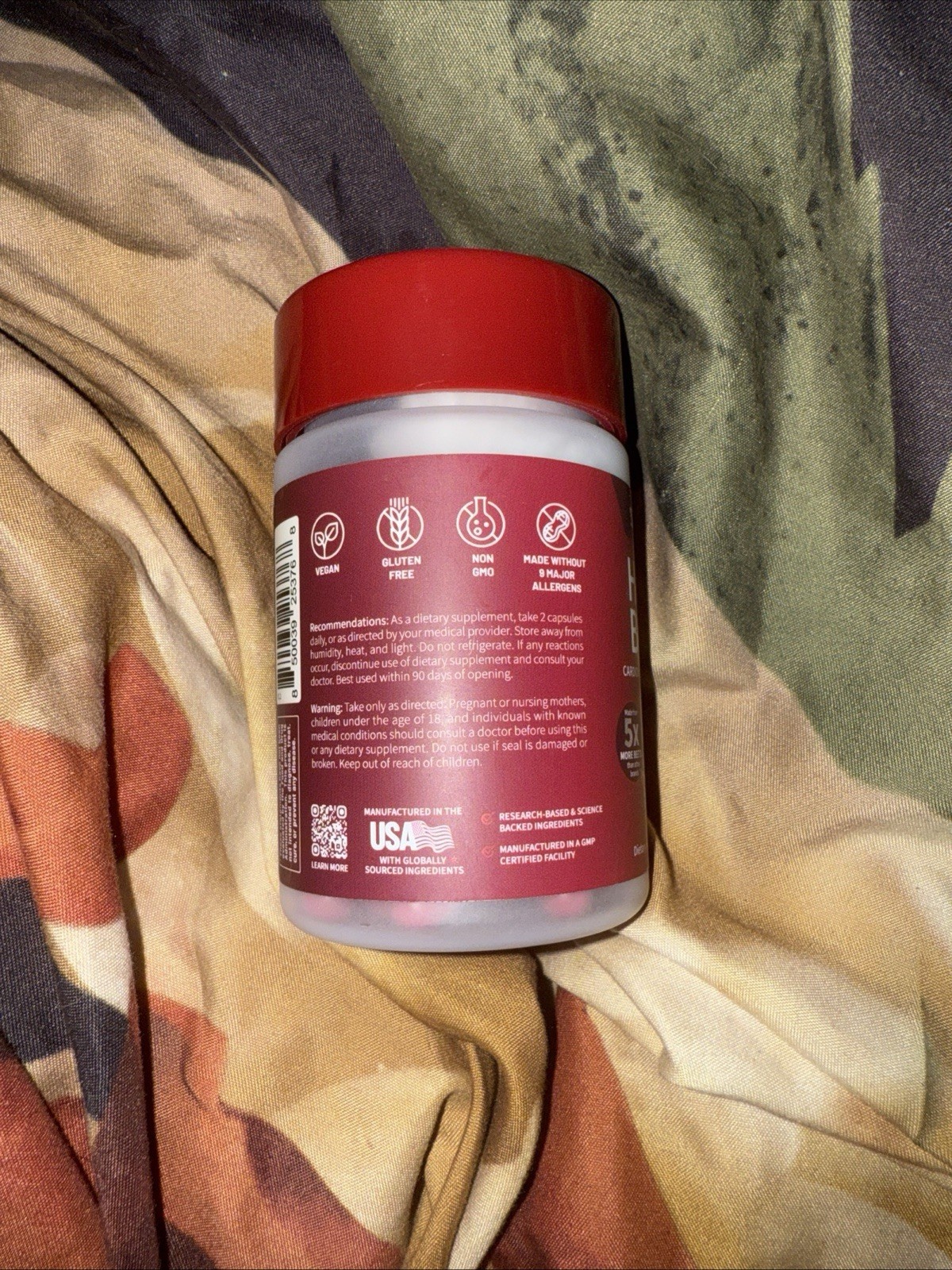 Snap Heart Beets Capsules Cardiovascular Superfood
