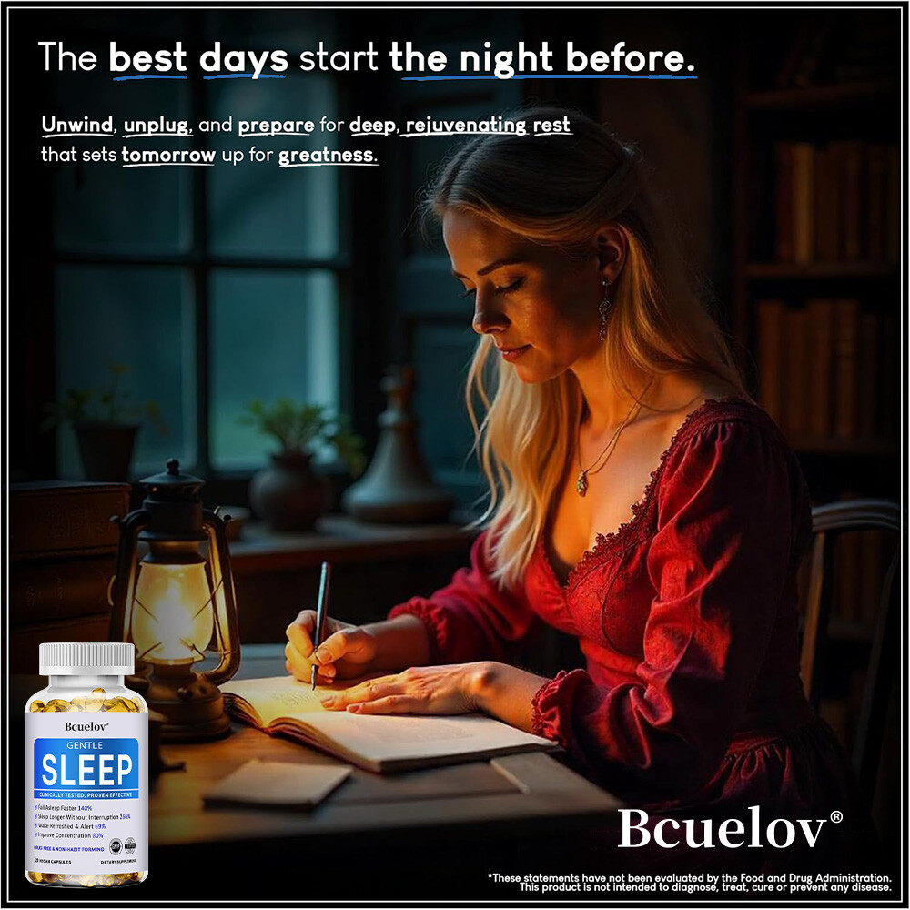 Gentle Sleep Capsules,Improve Sleep Quality And Enhance Immune Health,Relax Mind