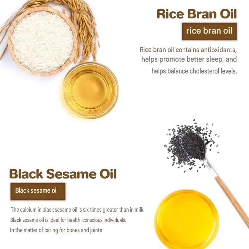 Rice bran oil, Suphap Osod, black sesame, dietary supplement, 1 bottle