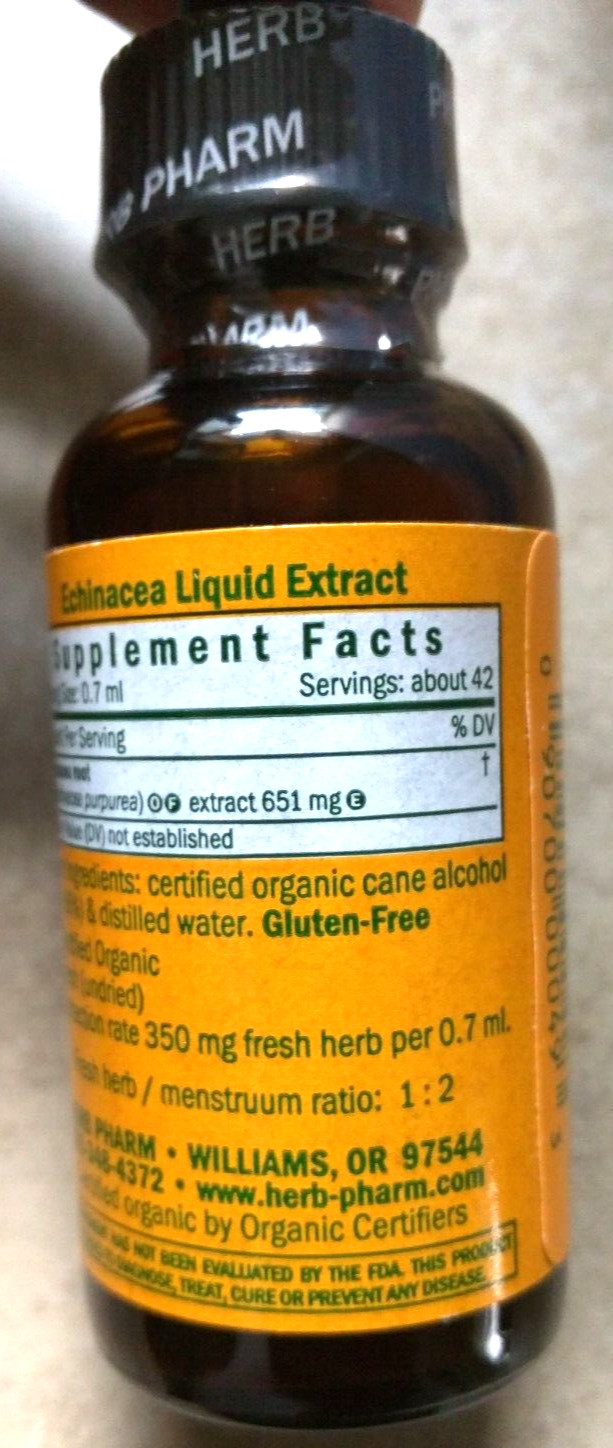 Herb Pharm Echinacea 1 Fluid Ounce (30ml)