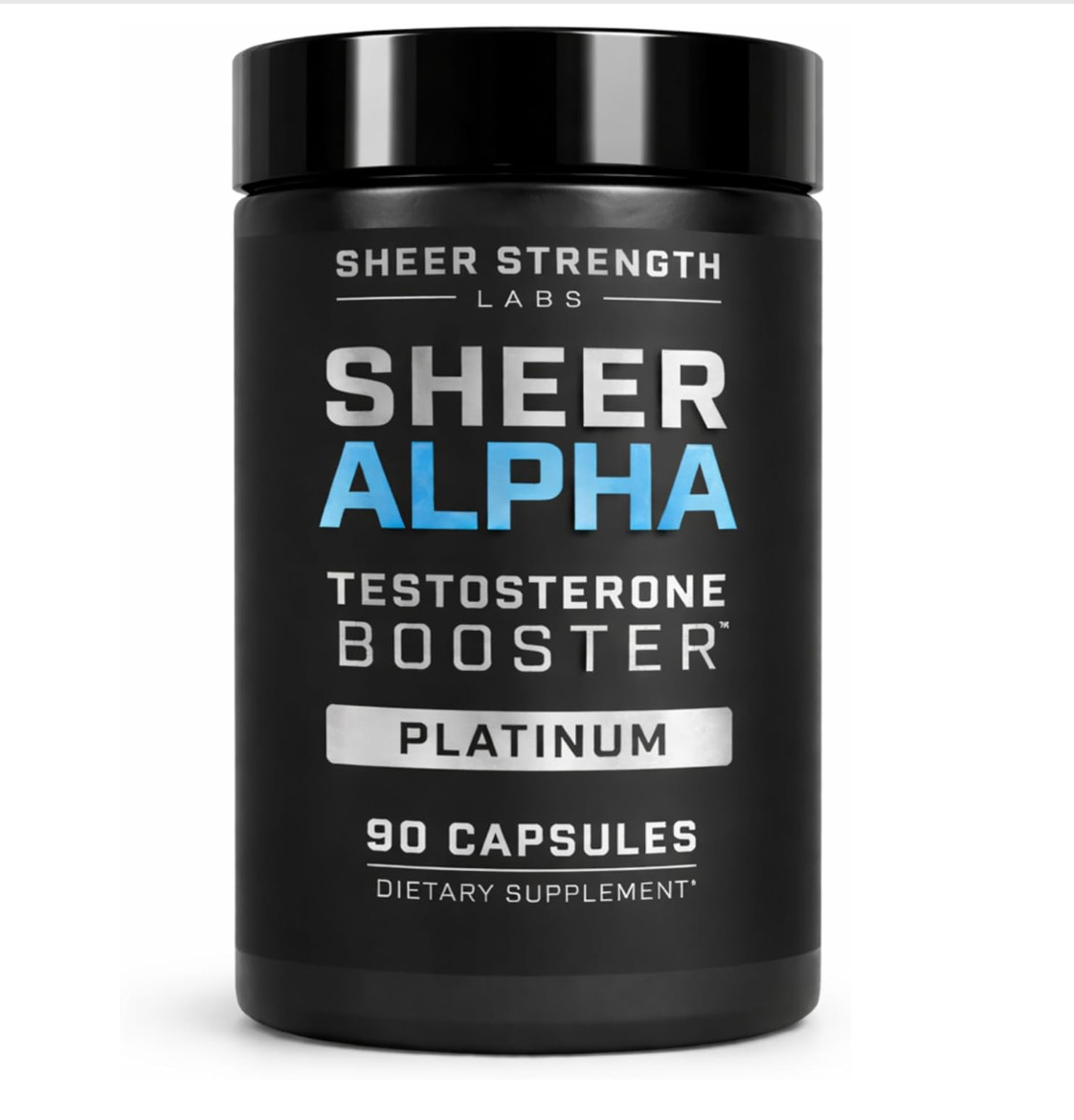 Testosterone Booster for Men – Sheer Alpha T-Booster 90 Capsules EXP 05/2028