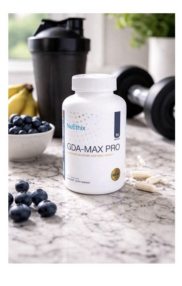 NuEthix GDA-MAX PRO Advanced Glucose Disposal Agent Metabolism Weight Heart 90ca