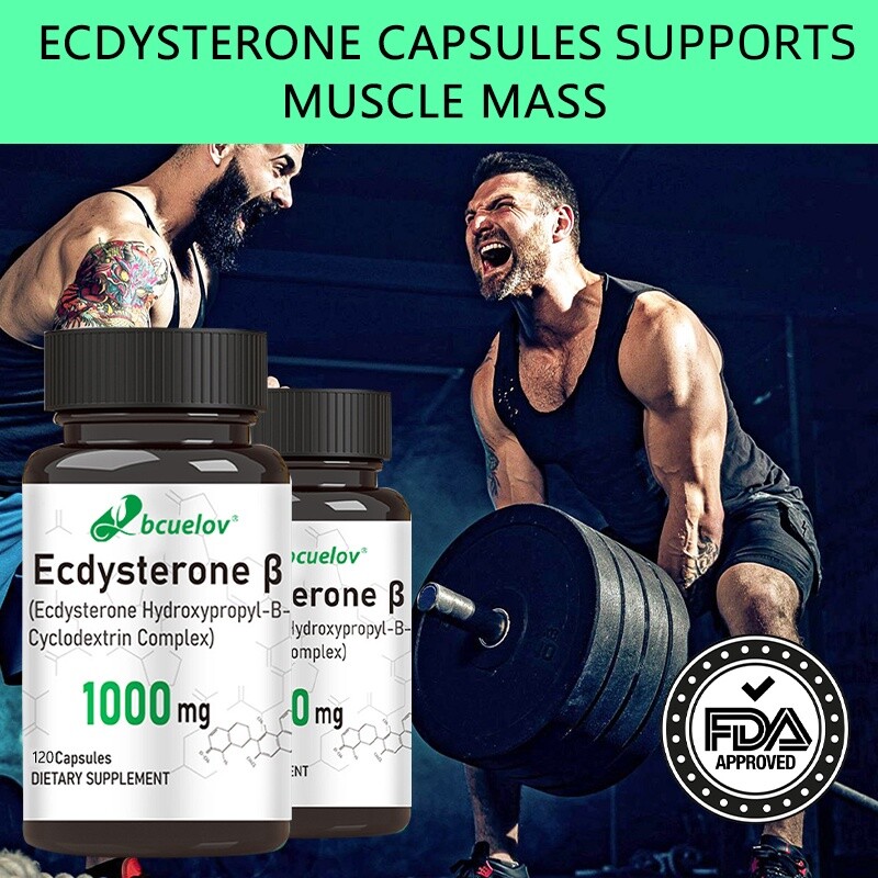 Ecdysterone (20-hydroxyecdysterone) 99%HPLC! Enhances muscle strength-metabolism