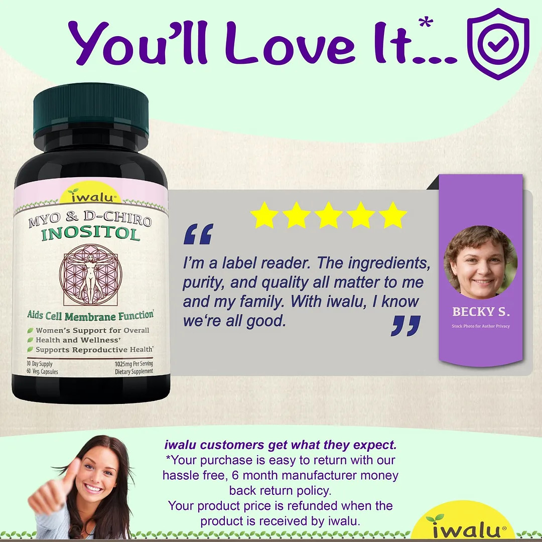 Weight Loss With Inositol | Best Supplement Capsule Pill Men Women FREE SHIP