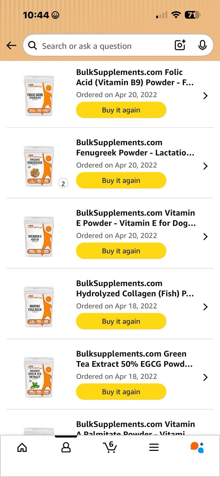 Various Health Powders