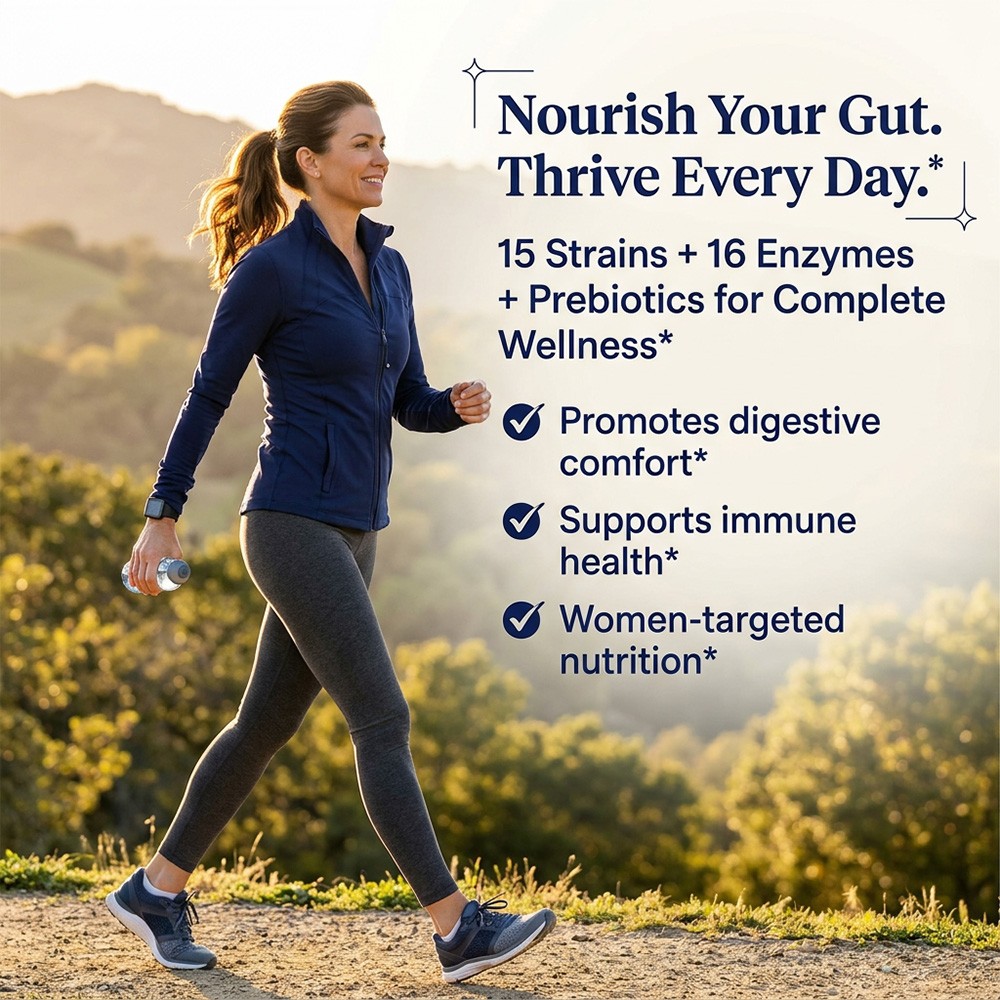 Women’s Probiotic Complex-Supports Gut Balance & Overall Wellness 30/60/120Caps