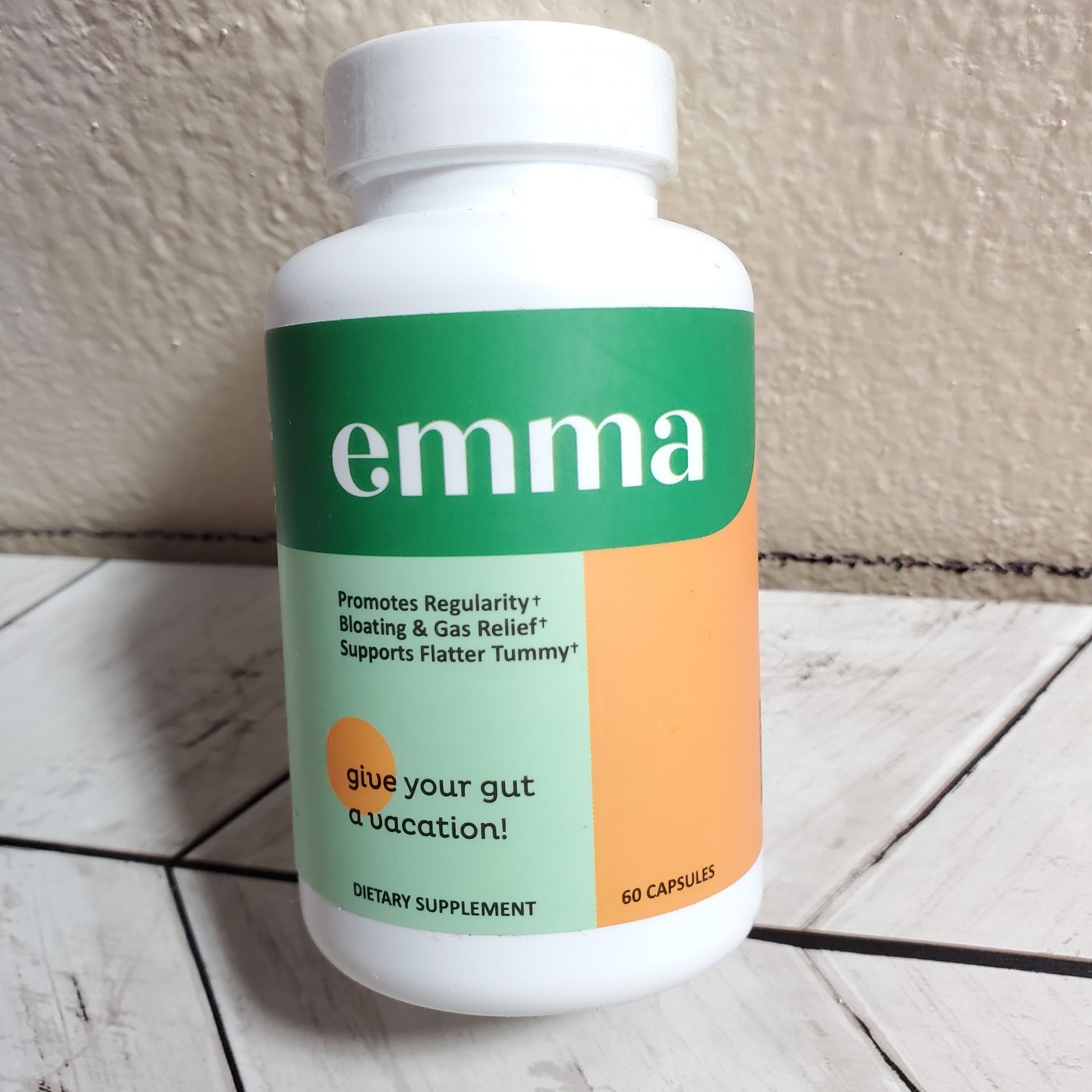 Emma Relief Supplement Konsciens Keto for Gut Bloating 60 Capsules