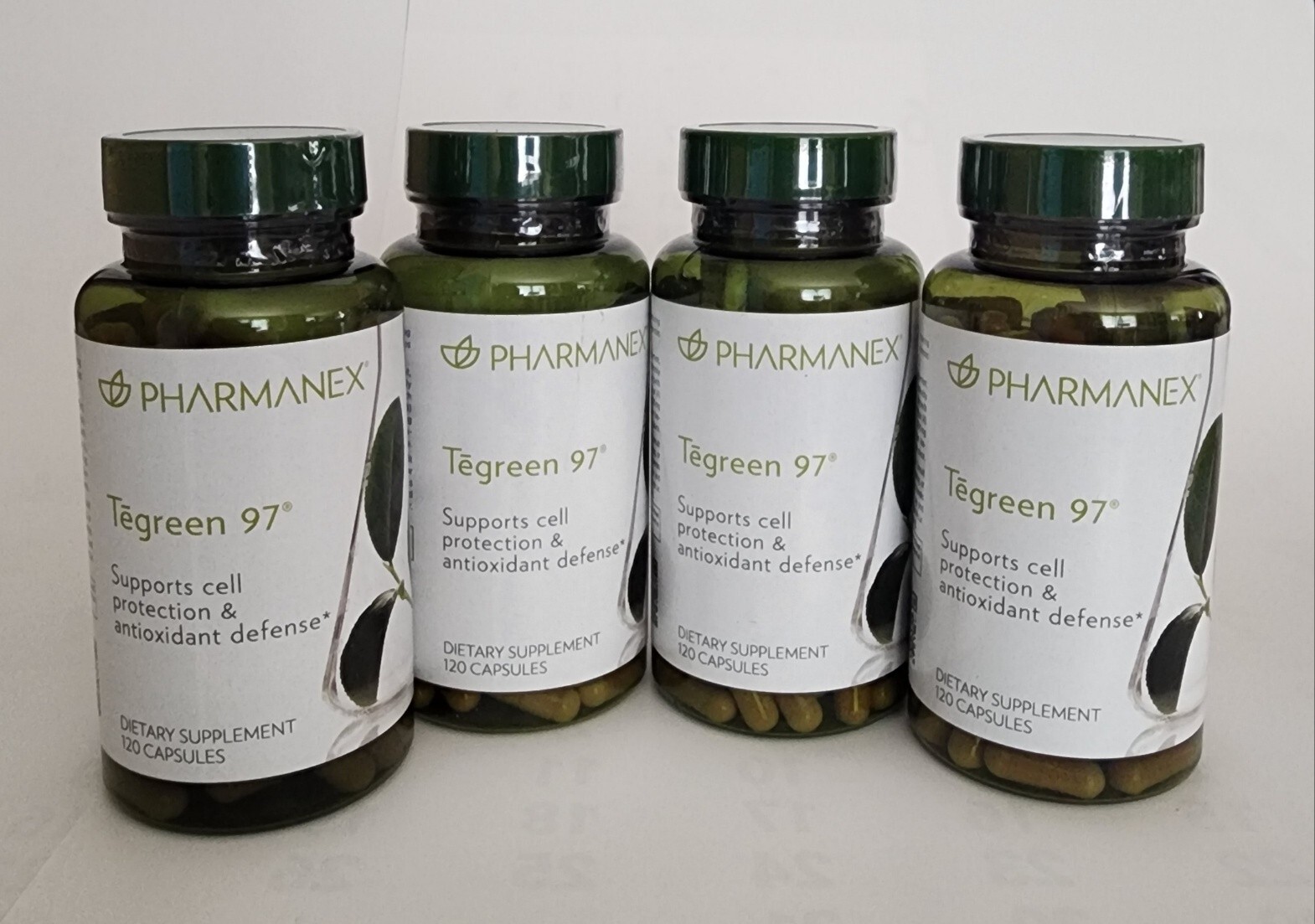 4 PACK Nu Skin NuSkin Pharmanex Tegreen 97 120 Caps -4 Months Supply- Exp 10/24