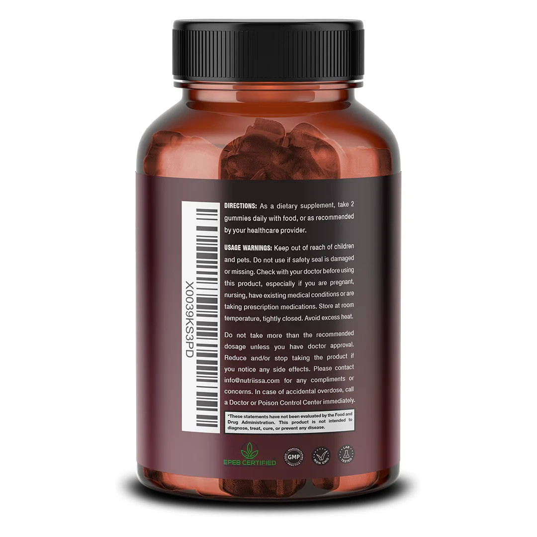 Nutriissa World’s First TUDCA Supplement 60 Gummies EXP 08/2026