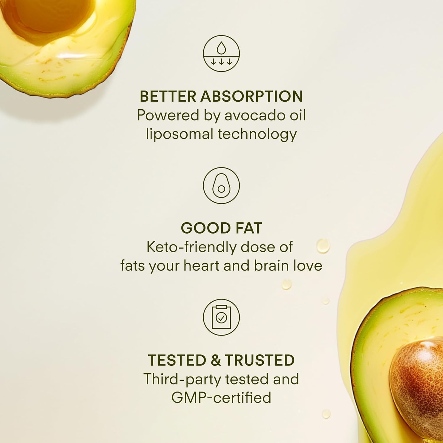 Longevity – Liposomal NAD+ Glutathione Supplement W/Liquid NAD+, Coq10, B12, MCT
