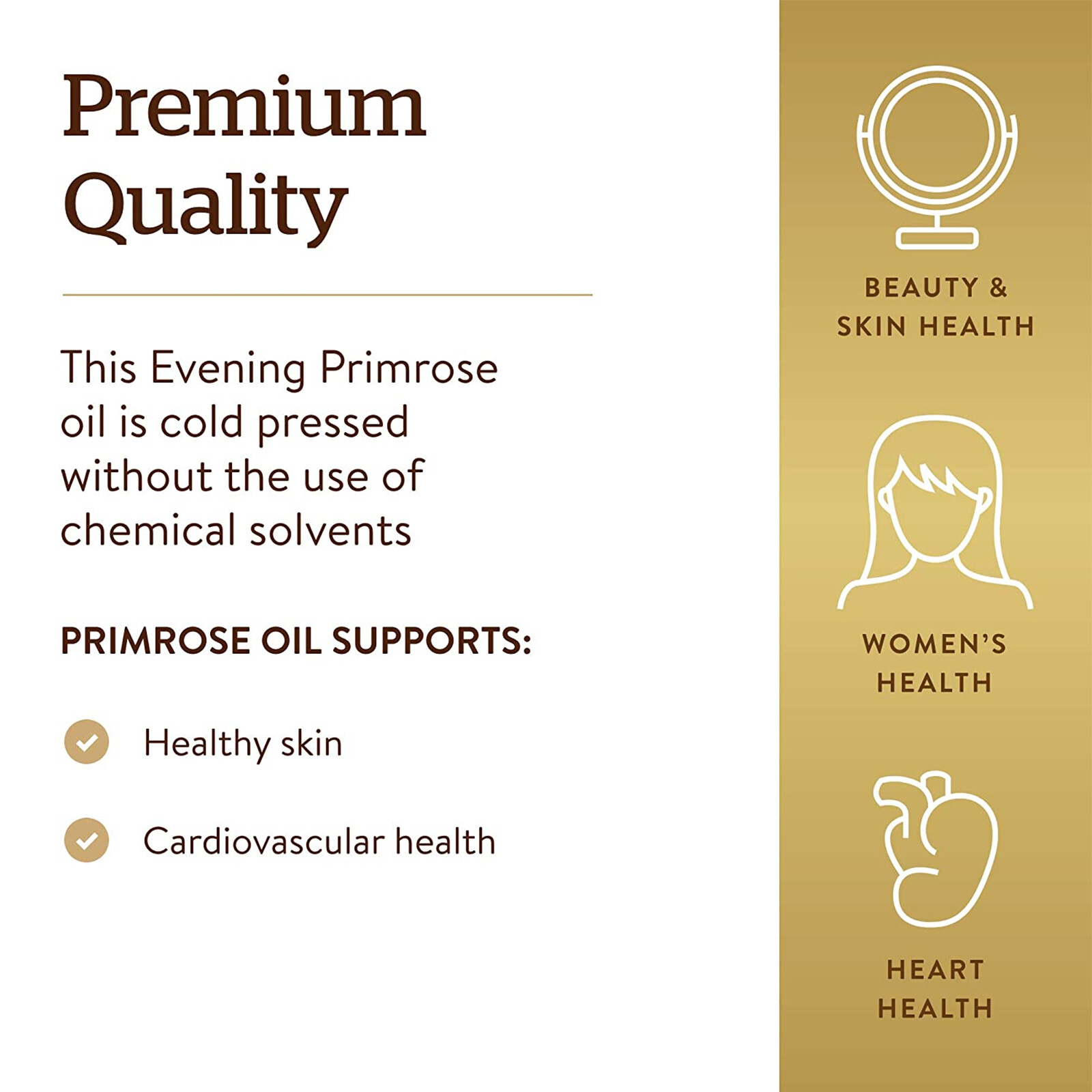 Solgar Evening Primrose Oil 1300 mg 60 Softgels