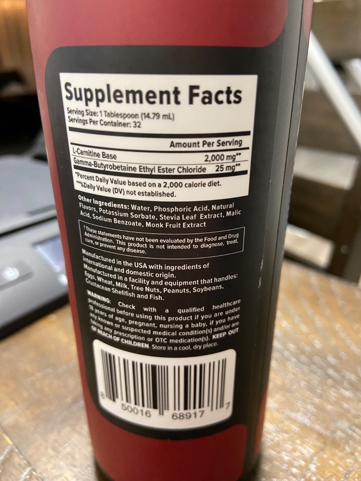 Innosupps Volcarn 2000 Rainbow Sherbet 16 Oz