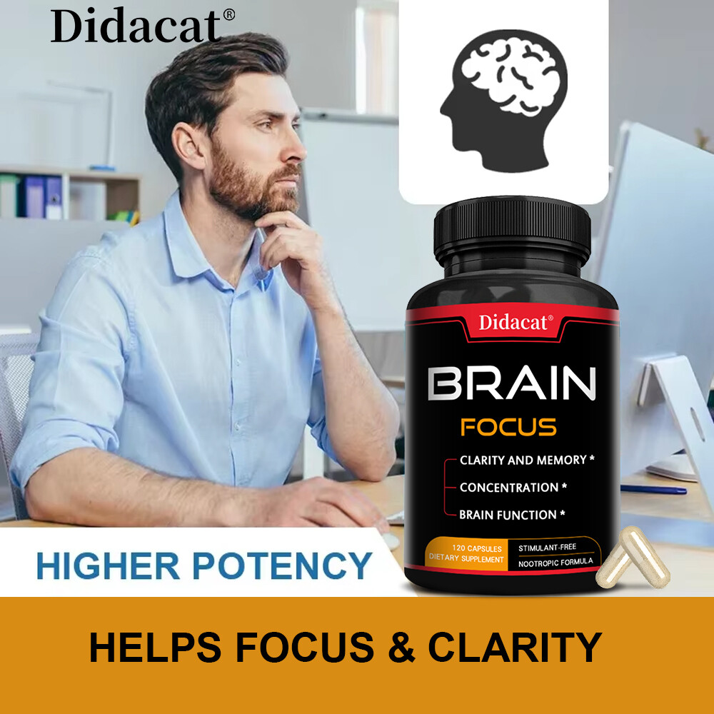 Brain Support Nootropic – Helps Maintain Memory, Focus & Mental Clarity