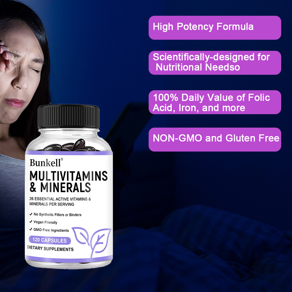 Multi Vitamin 26 Essential Vitamins & Minerals Multivitamin Multimineral Daily