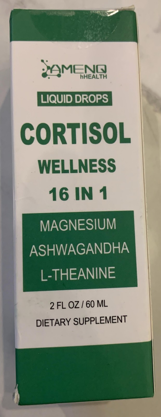 Liquid Drops 16 In 1 Cortisol Wellness Magnesium 2oz Dietary Supplement 5/2027.