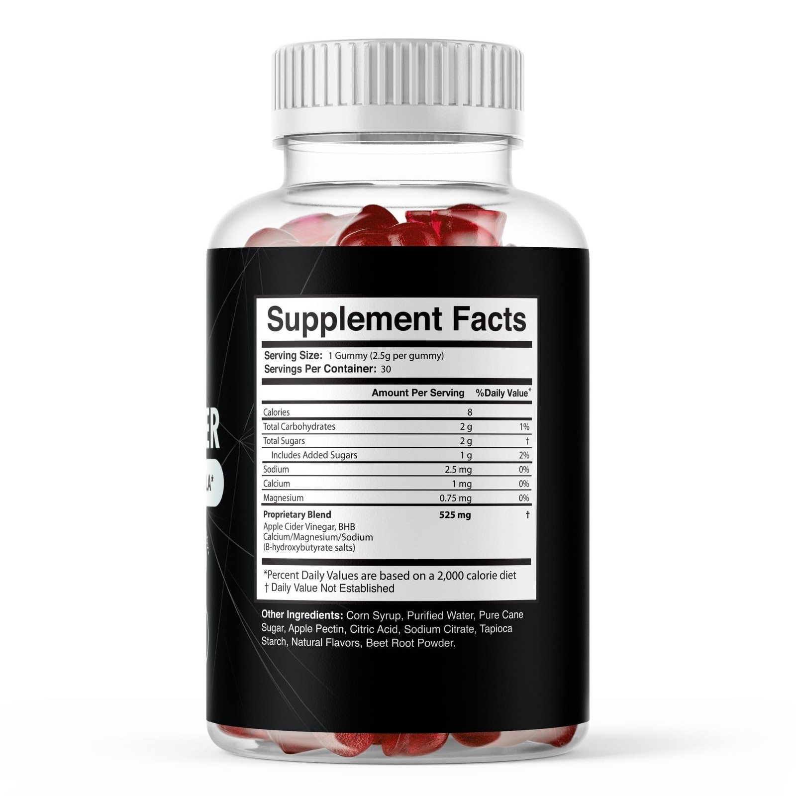 Boost Power Gummies Energy Vitality Male Wellness Performance 1 Pack 30Gt