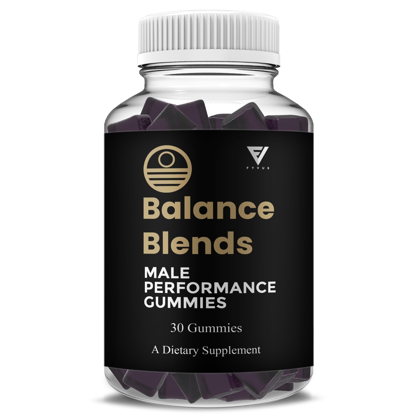 Balance Blends Male Performance Gummies, BalanceBlends (30 Gummies)