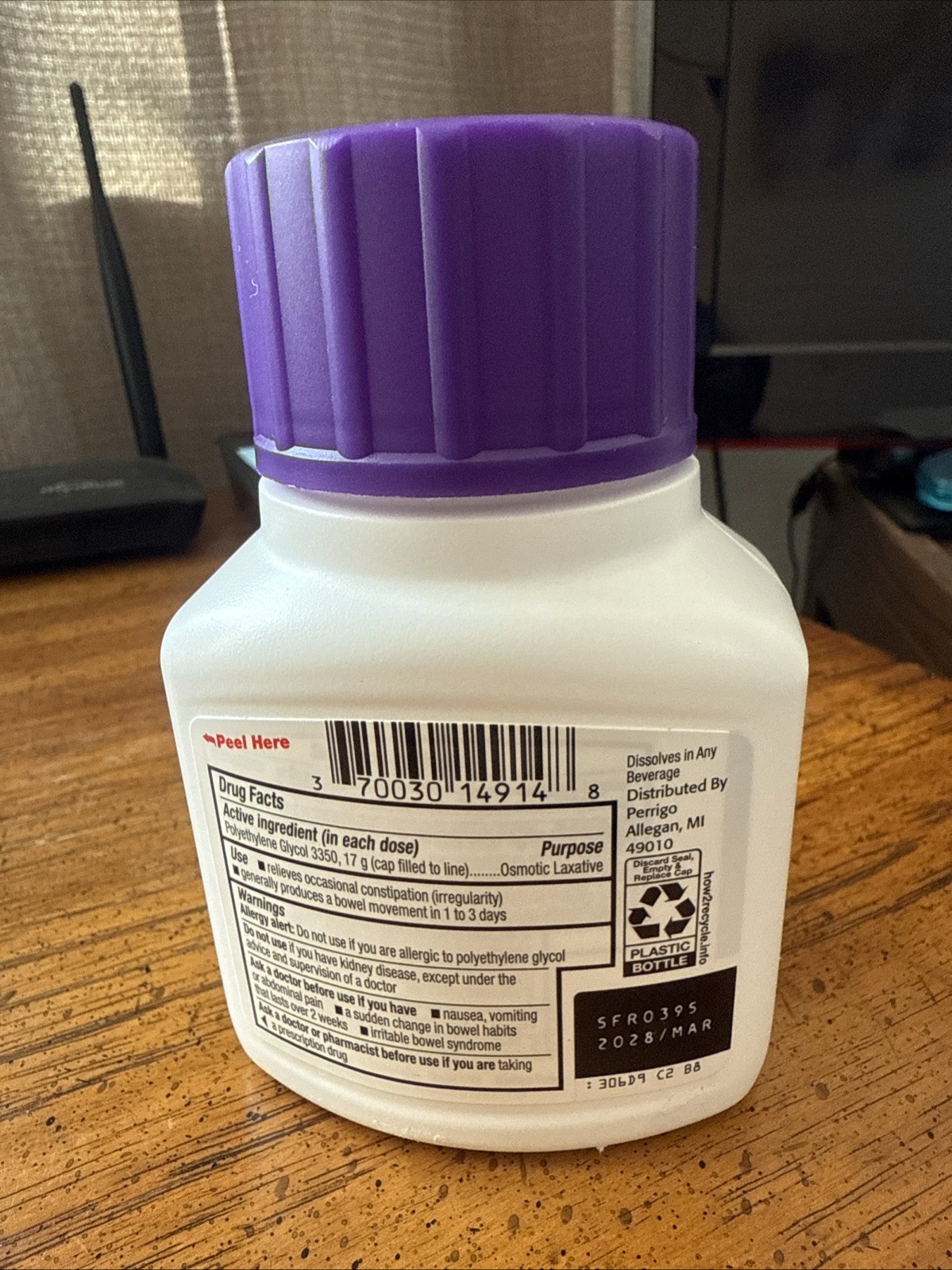 GoodSense Clearlax Laxative Aid Powder – 4.1 Oz – Exp 03/2028