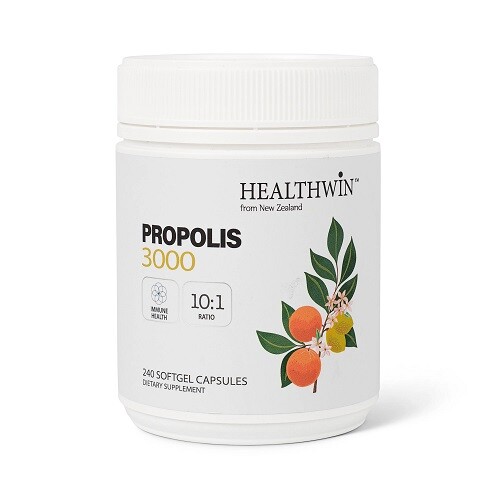 HEALTHWIN NEW ZEALAND Propolis 3000 240 softgel capsules