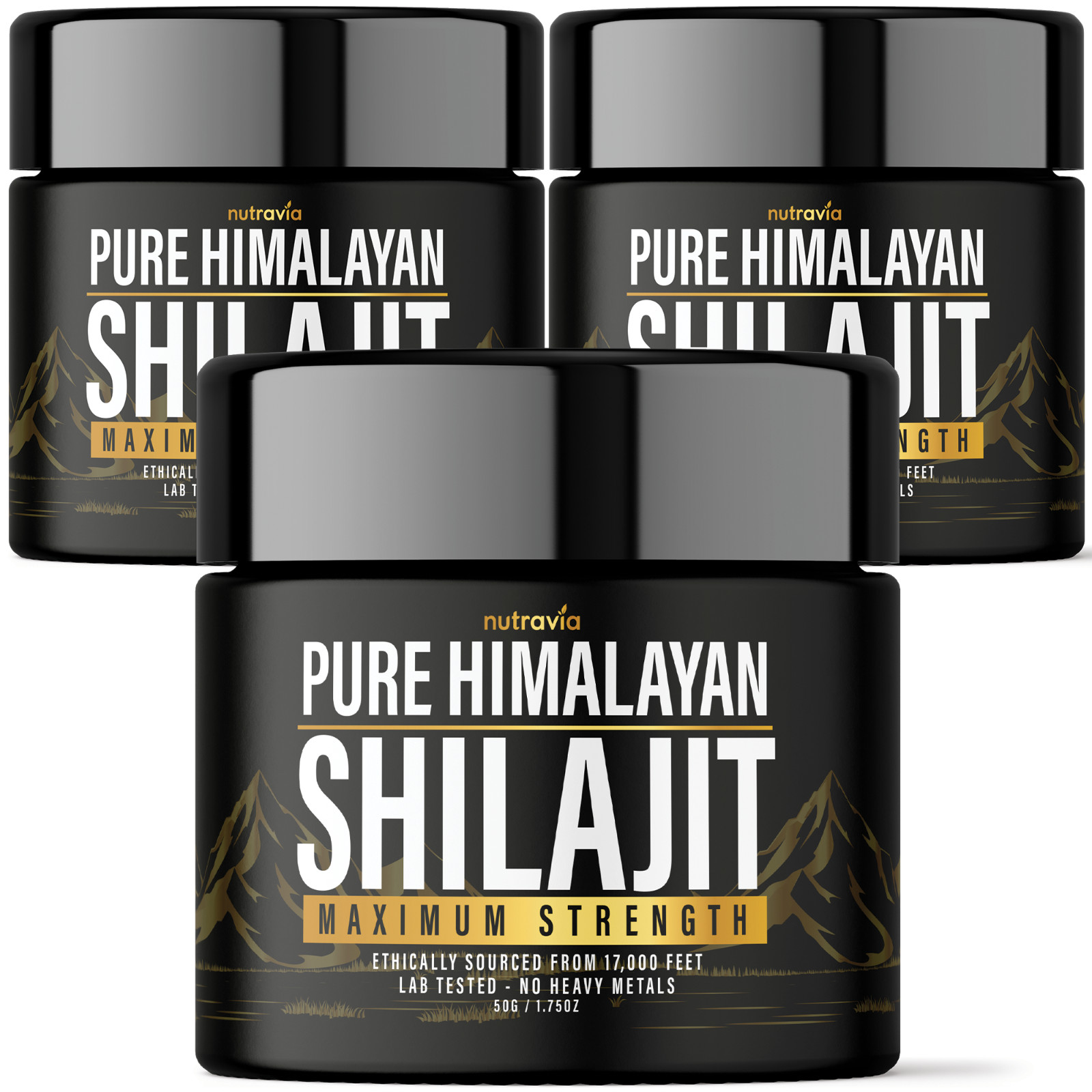 Shilajit Resin Pure Himalayan Shilajit – Lab Tested – Extra Strength Fulvic Acid