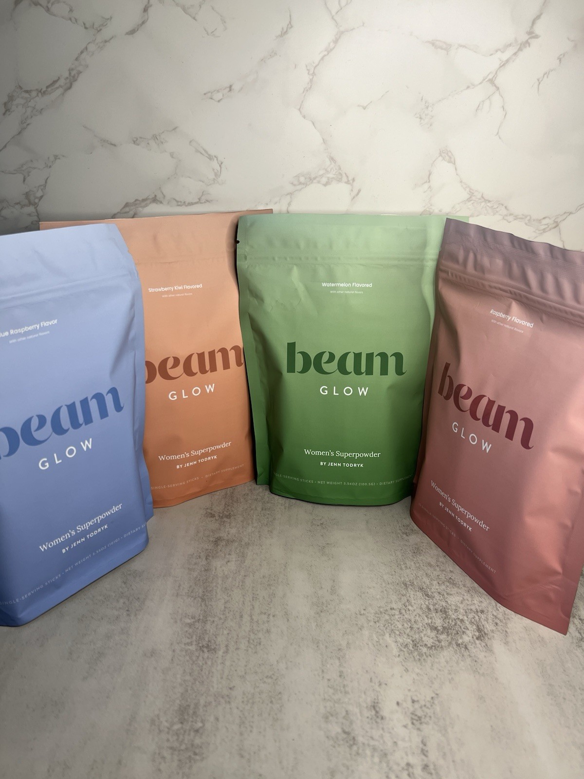 beam Glow Women’s Superpowder Bundle of Four, 15 Sticks 3.54 oz Exp 09/2027