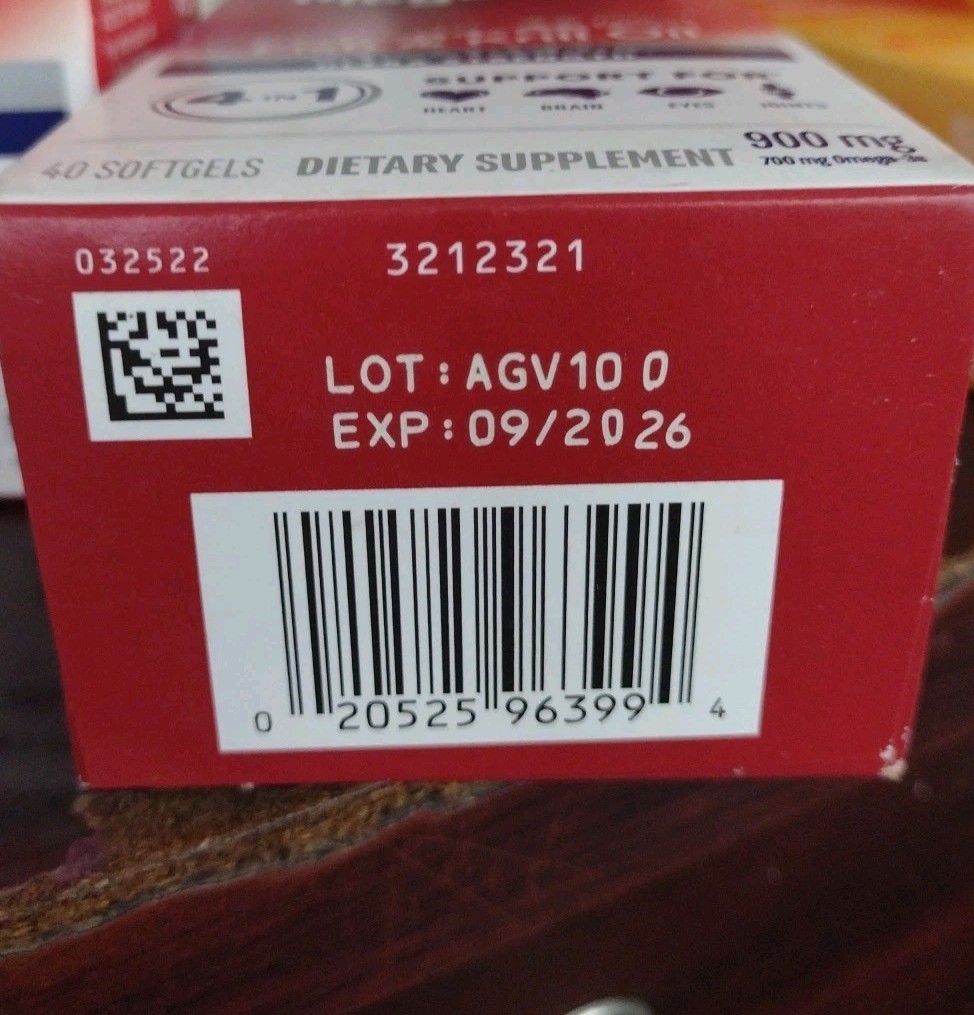 Lot Of 2 MegaRed Advanced 4 in 1 Concentrated Omega-3 Fish & Krill Oil