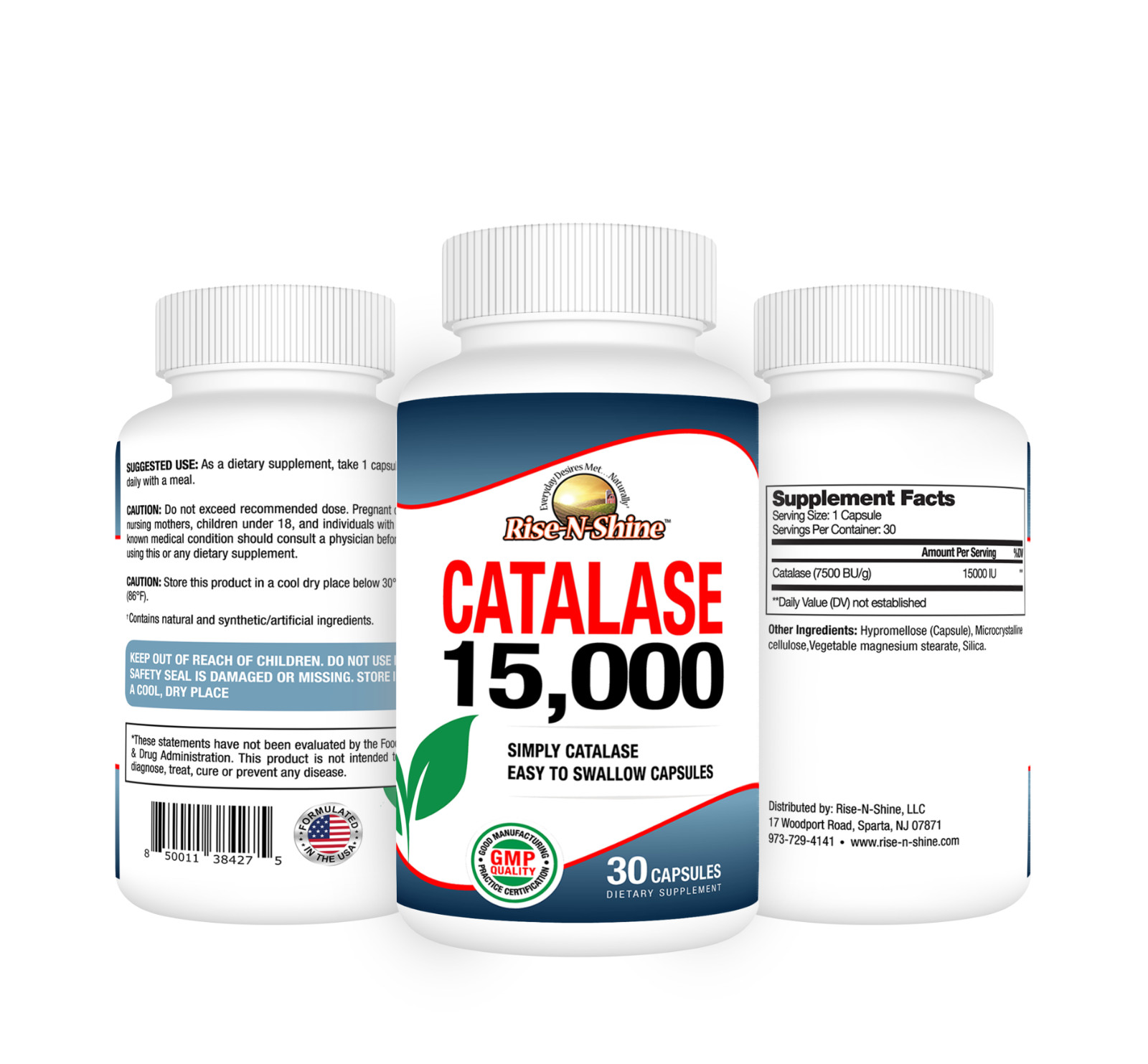 Catalase 15,000 – Buy 2 Get 1 FREE – Hair & Anti Aging Supplement FREE Shipping
