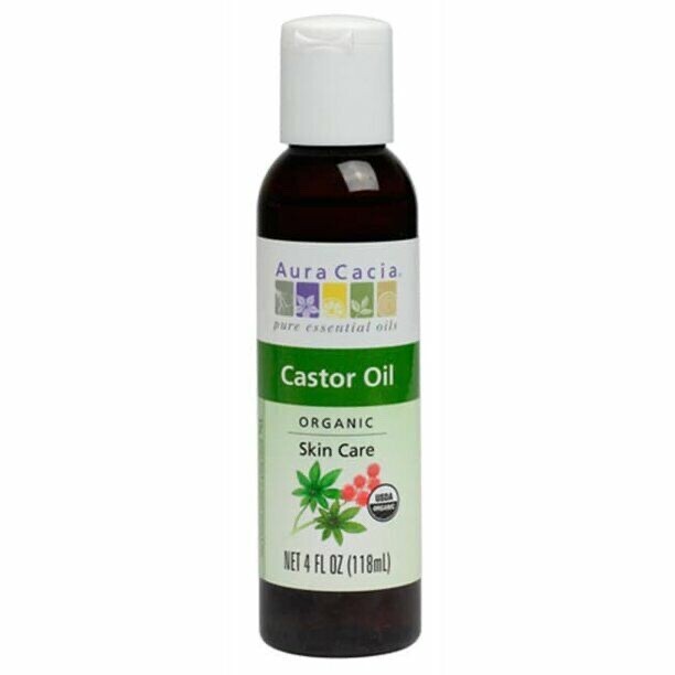 Aura Cacia Organic Castor Skin Care Oil 4 fl oz Liq (1 Bottle)