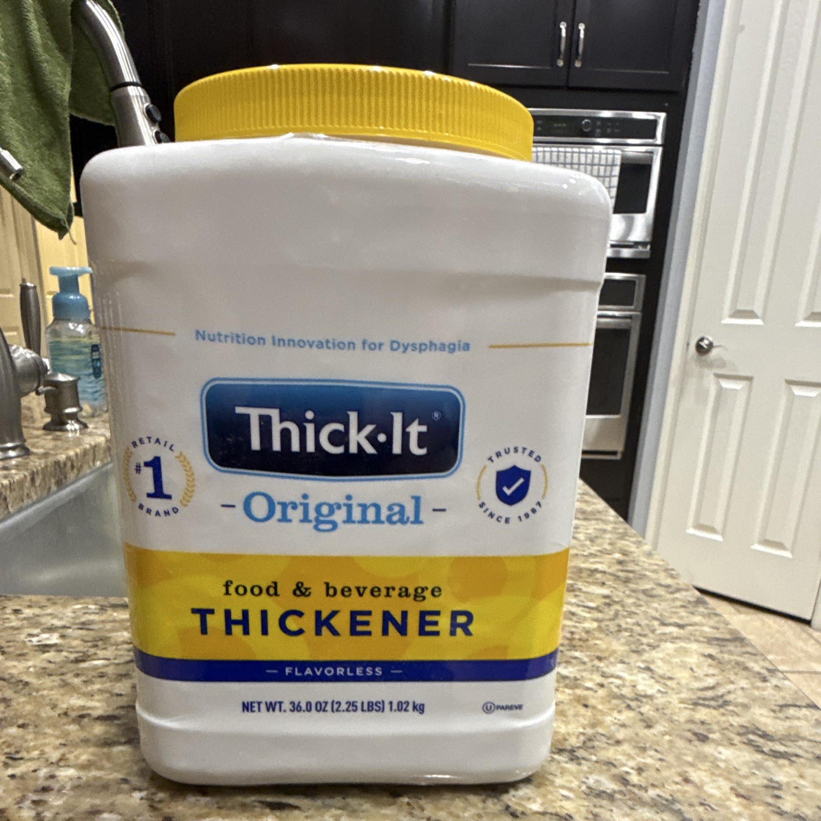 Thick-It Original Food & Beverage Thickener Powder Unflavored 36 oz Kosher
