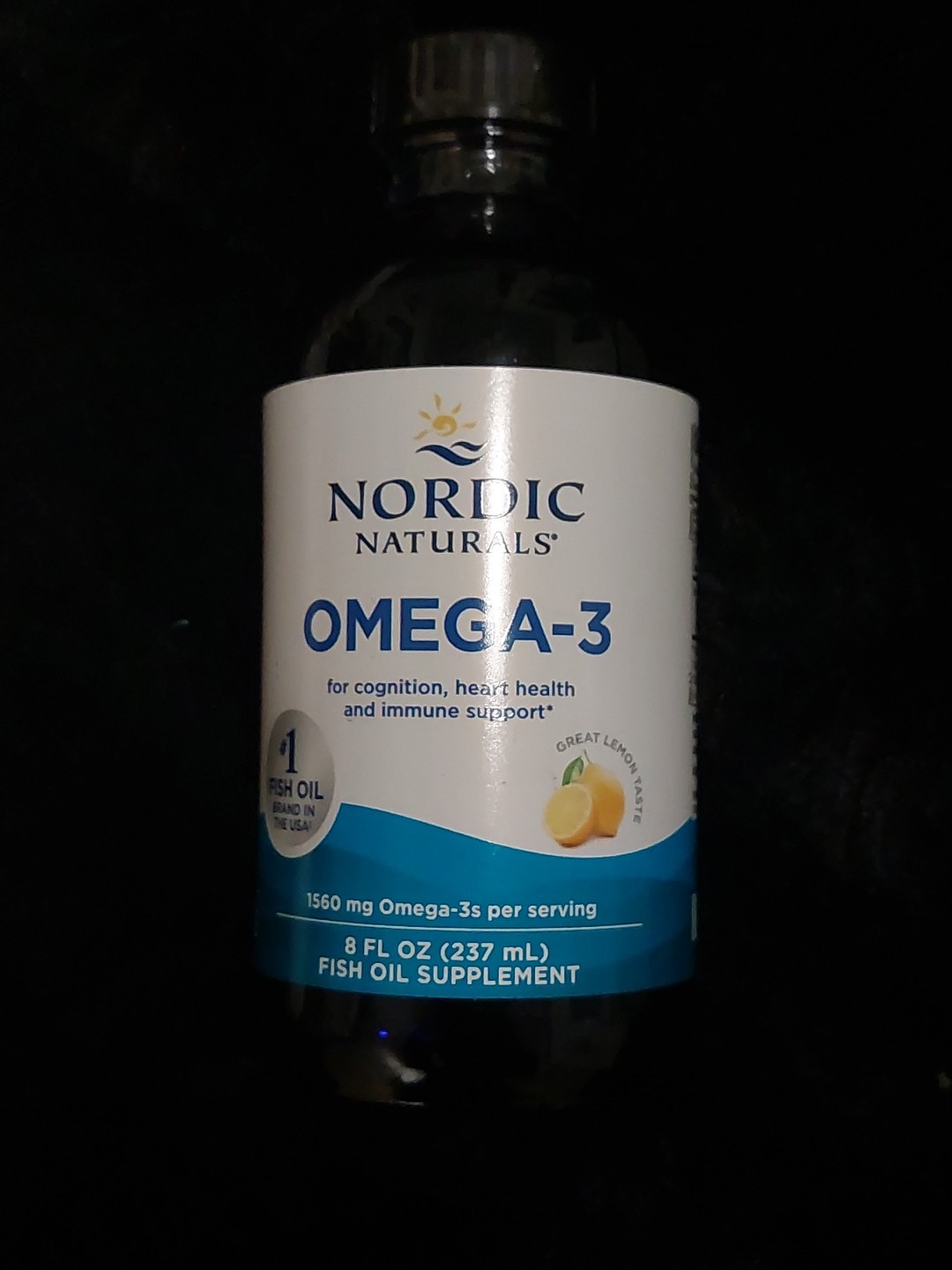 Nordic Naturals Omega-3 Lemon – Cognition, Heart Health, and Immune Support 8 Oz