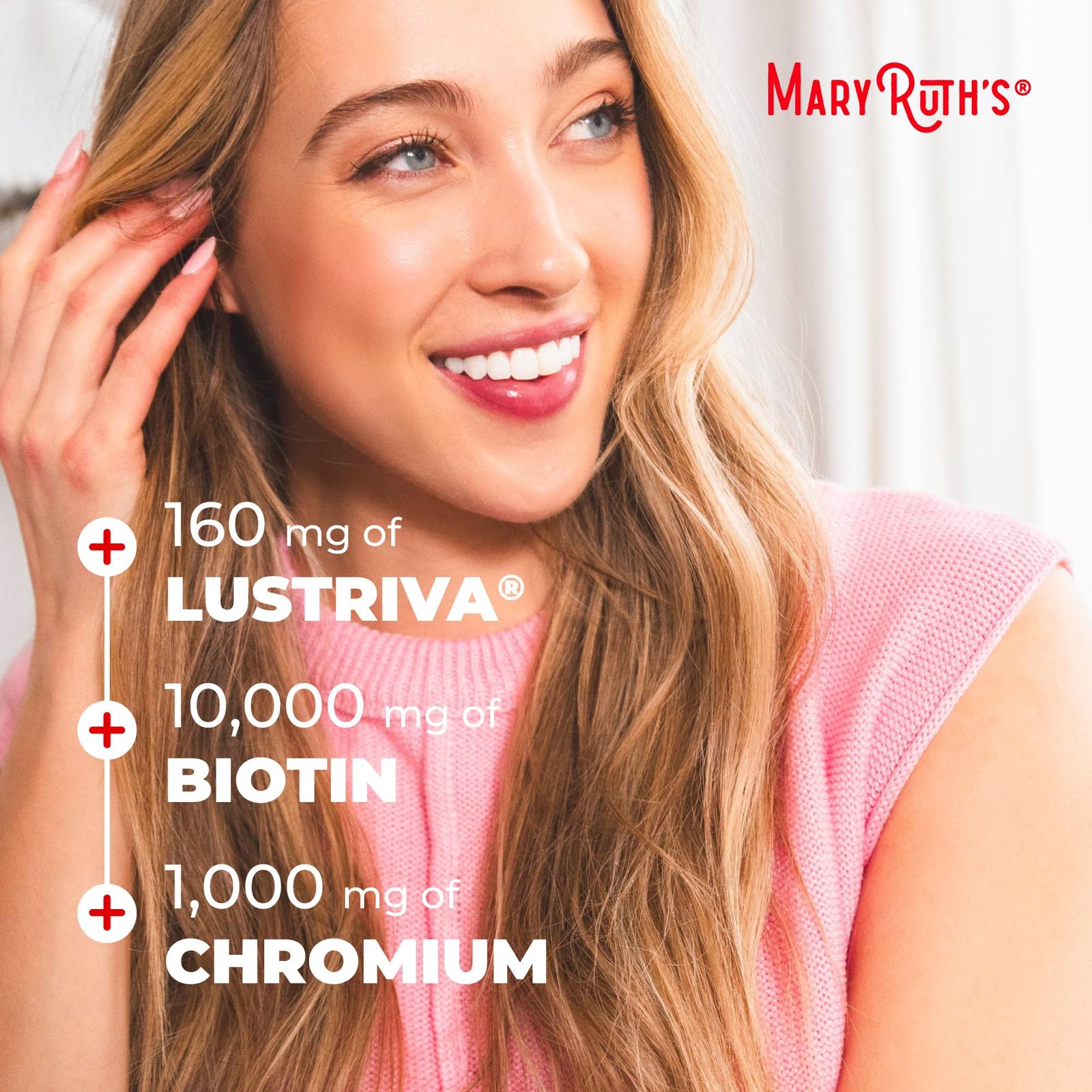 MARYRUTH’S Liquid Multivitamin + Hair Growth | 15.22 Fl Oz (Pack of 1)