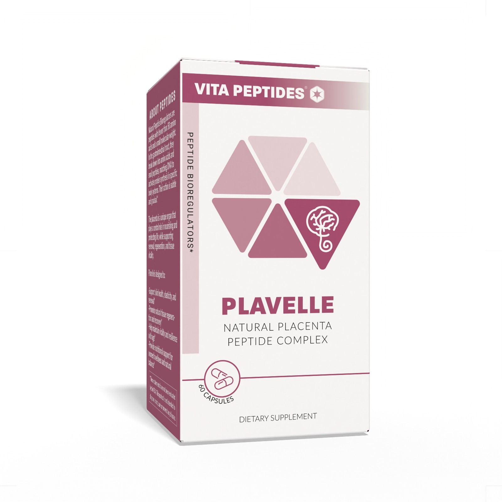 Plavelle – Placenta Peptide Bioregulator 30 & 60 Capsules – Free Shipping