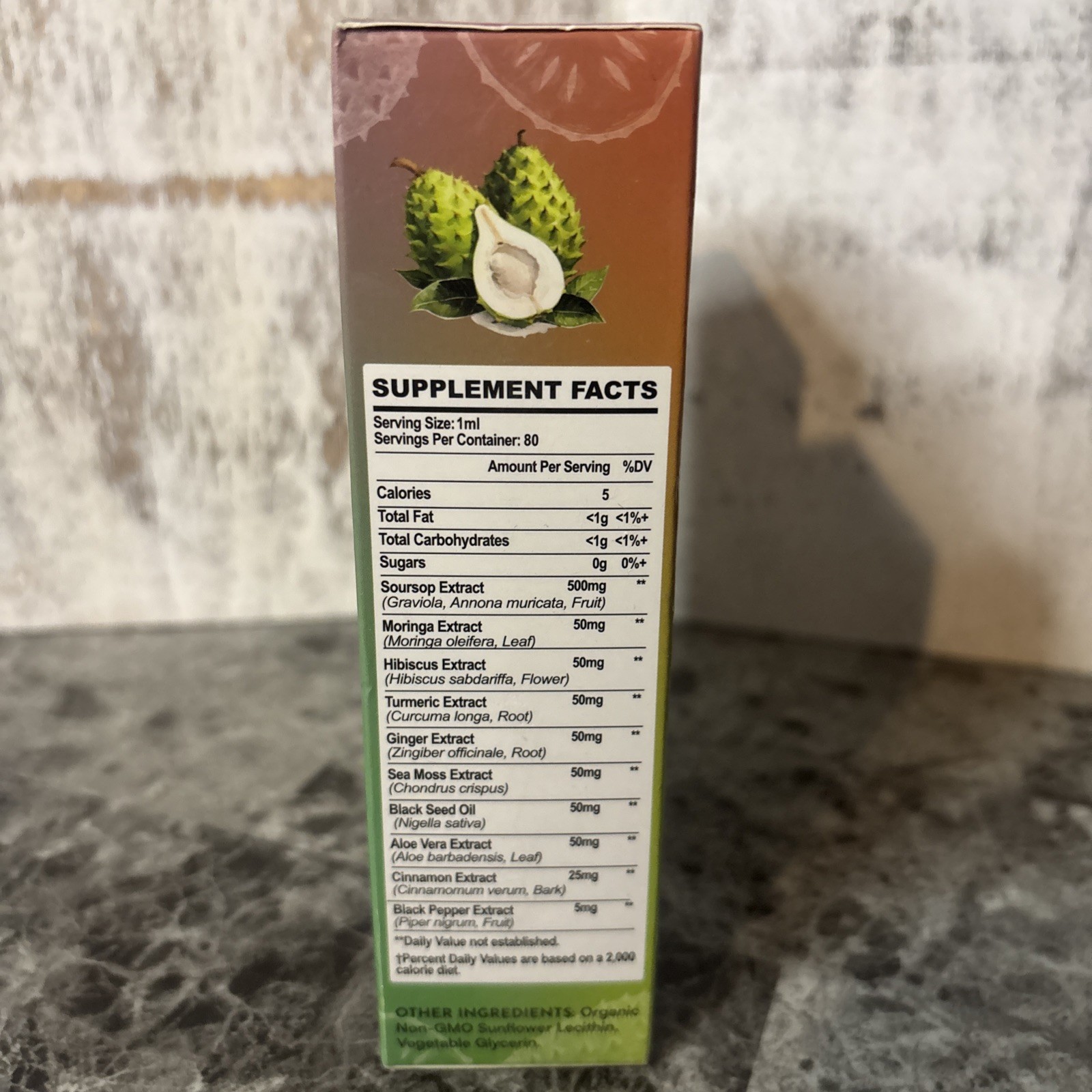 2-Selicheal Liposomal Soursop Graviola Sugar Free Drops 80 ML Value Pack New
