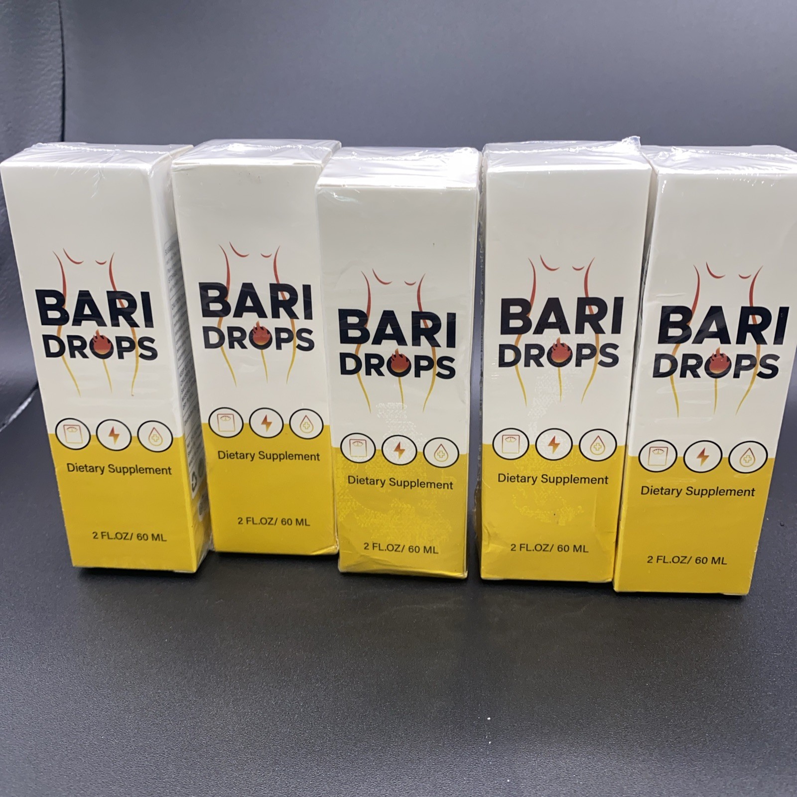Bari Drops – Natural Wellness Support Supplement (5 Pack)