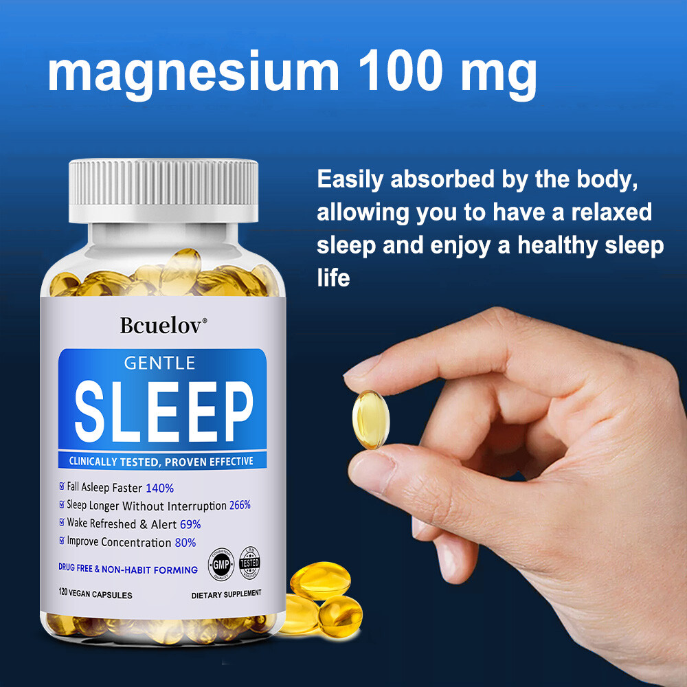 Gentle Sleep Capsules,Improve Sleep Quality And Enhance Immune Health,Relax Mind