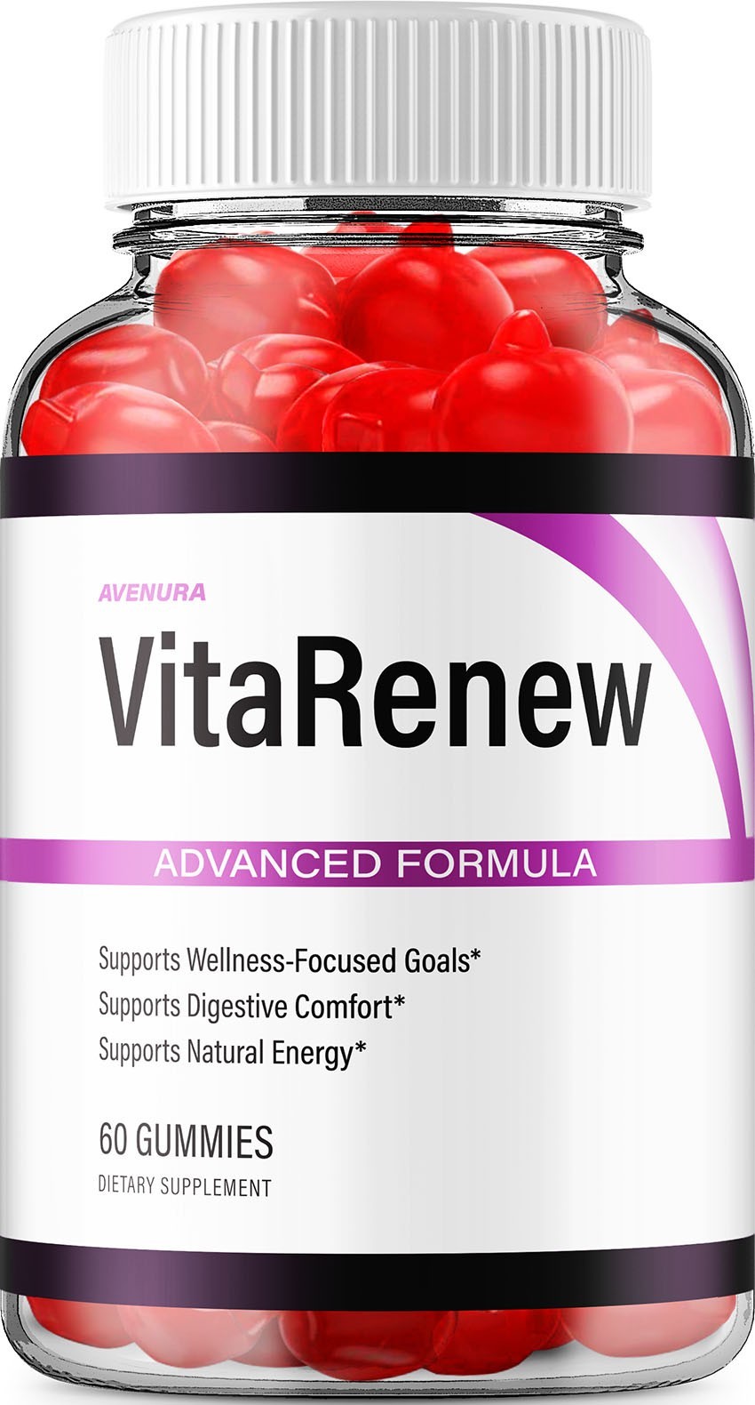(1 Pack) VitaRenew ACV Gummy – Natural Ingredients for Overall Wellness Support