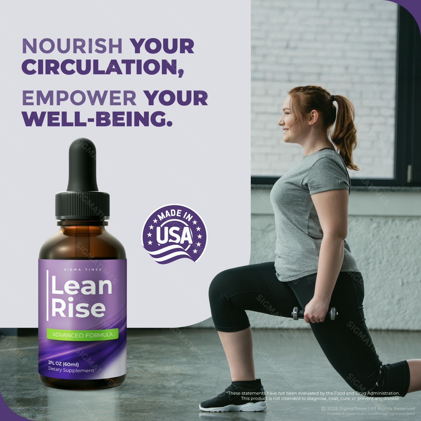 LeanRise Drops, Lean Rise for Weight Management, Healthy Metabolism (30 serving)