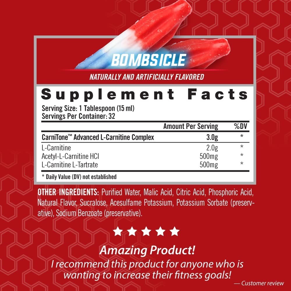 iSatori L-Carnitine LS3 3000 Liquid Supplement – Boost Energy & Metabolism