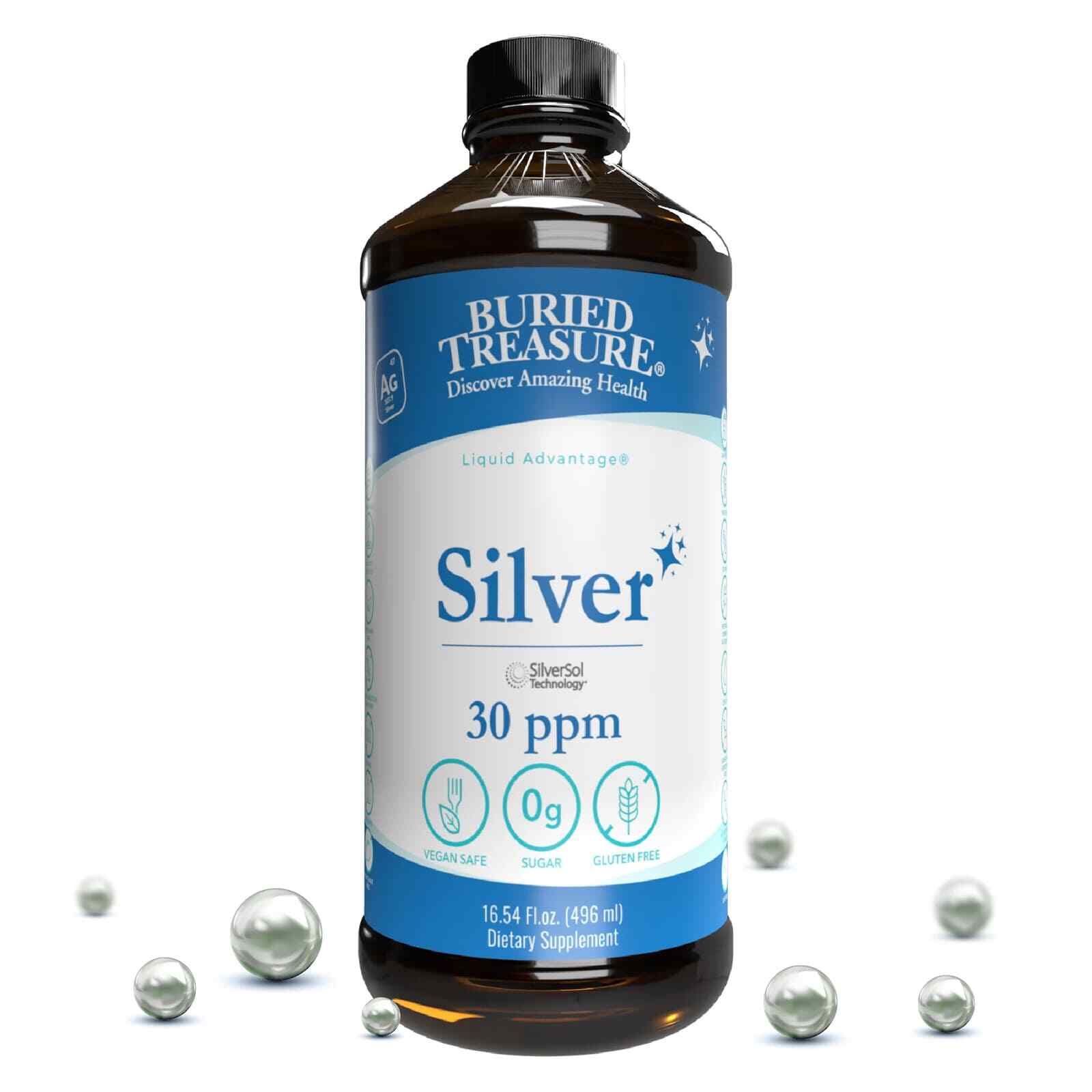 Buried Treasure Silver Immune Support 16 fl oz