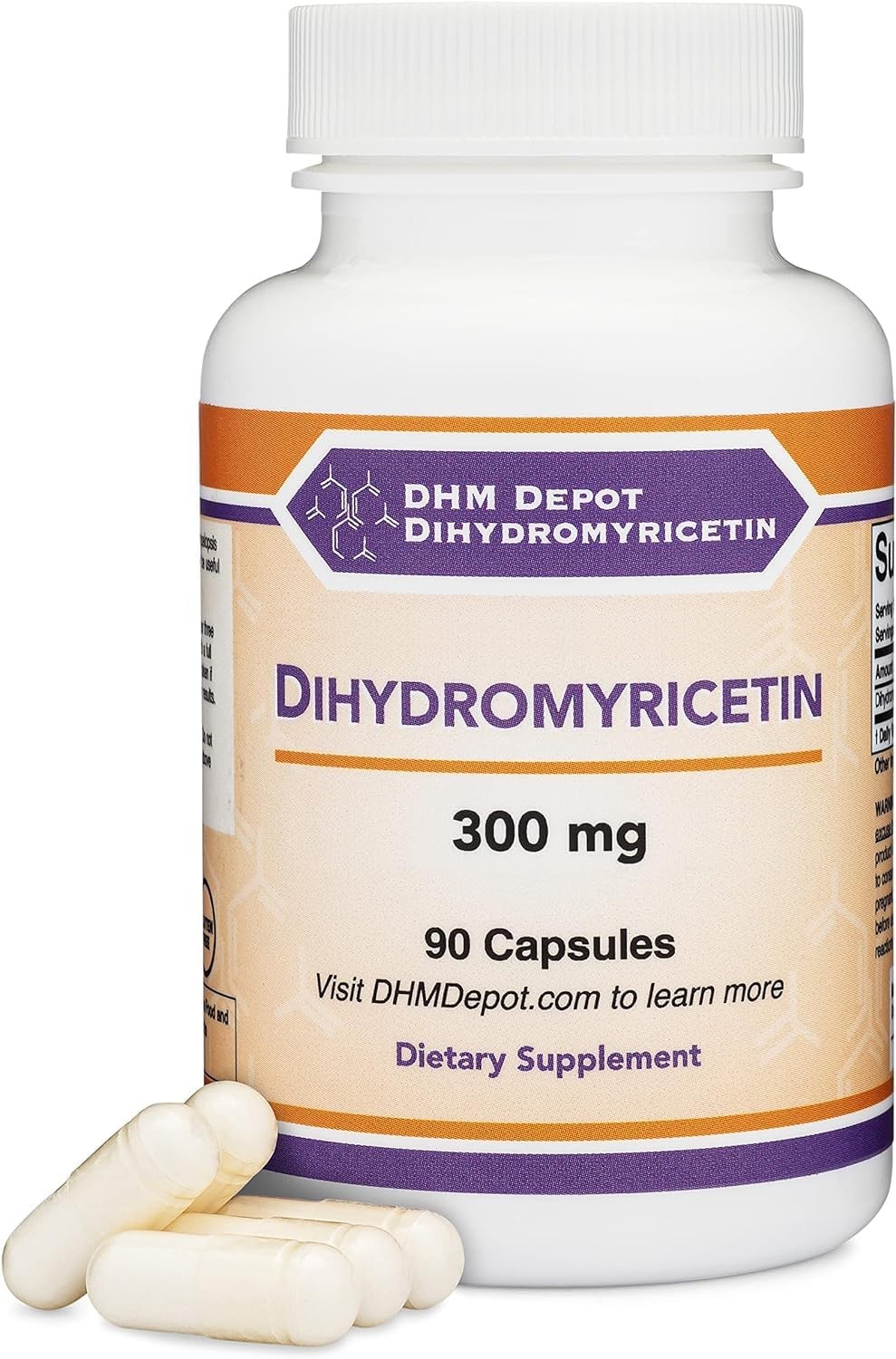 Dihydromyricetin (DHM) (Hovenia Dulcis Extract) 90 Count (Pack of 1)