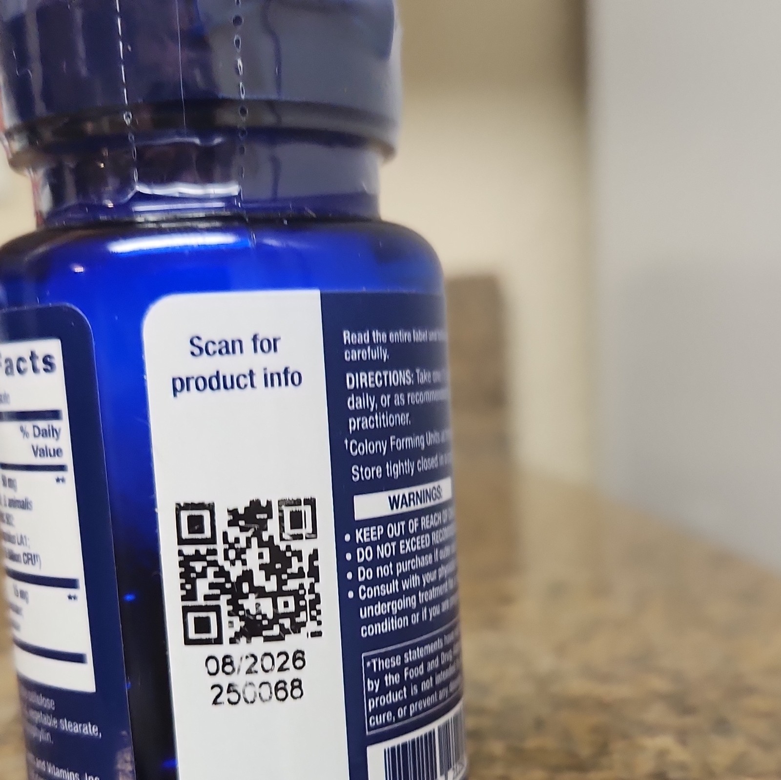 Life Extension Florassist Probiotic GI Phage Technology Gluten-Free Non-GMO 30