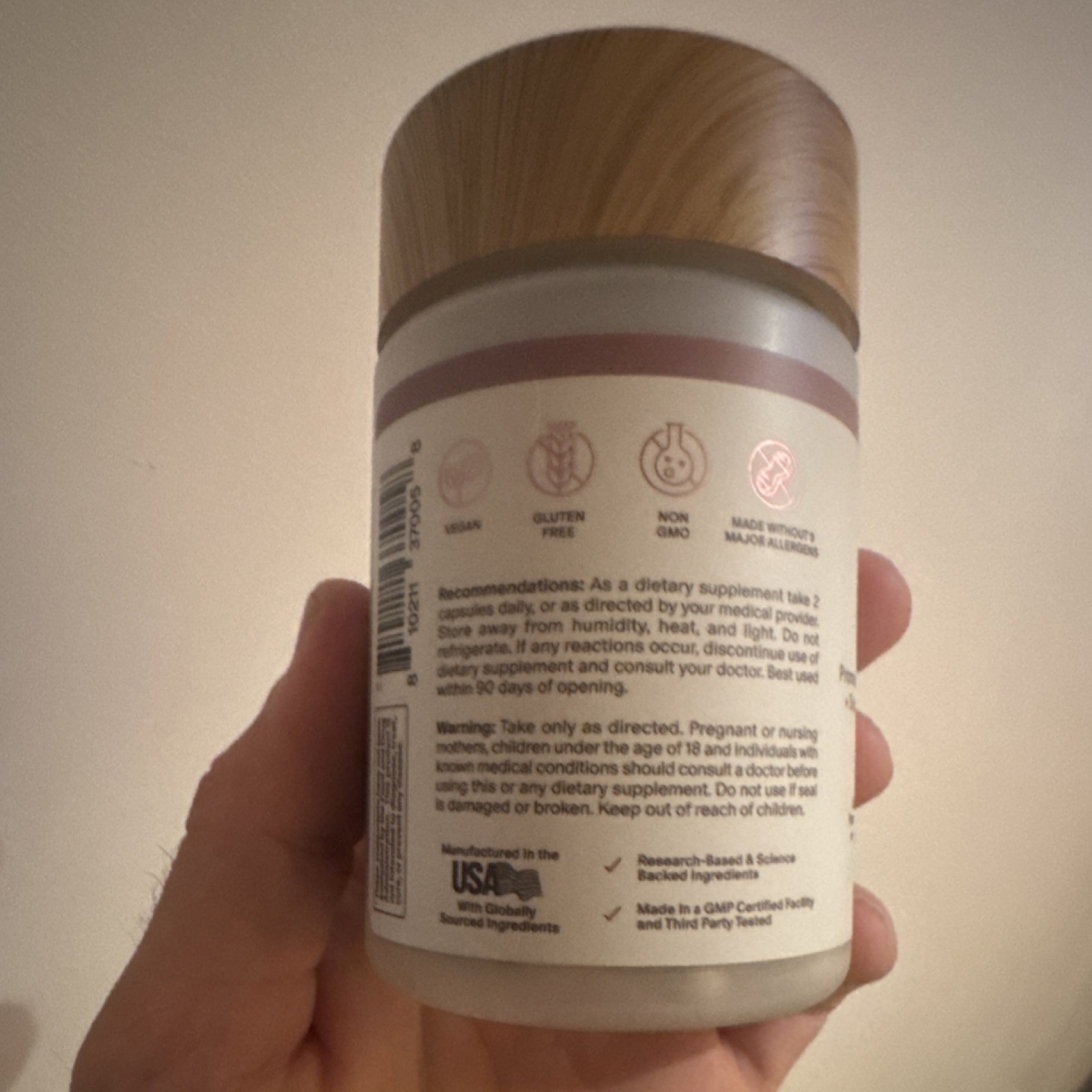SNAP Perimeno Health Hormone Balance Vegan Gluten-Free 60 Capsules Exp 03/2029