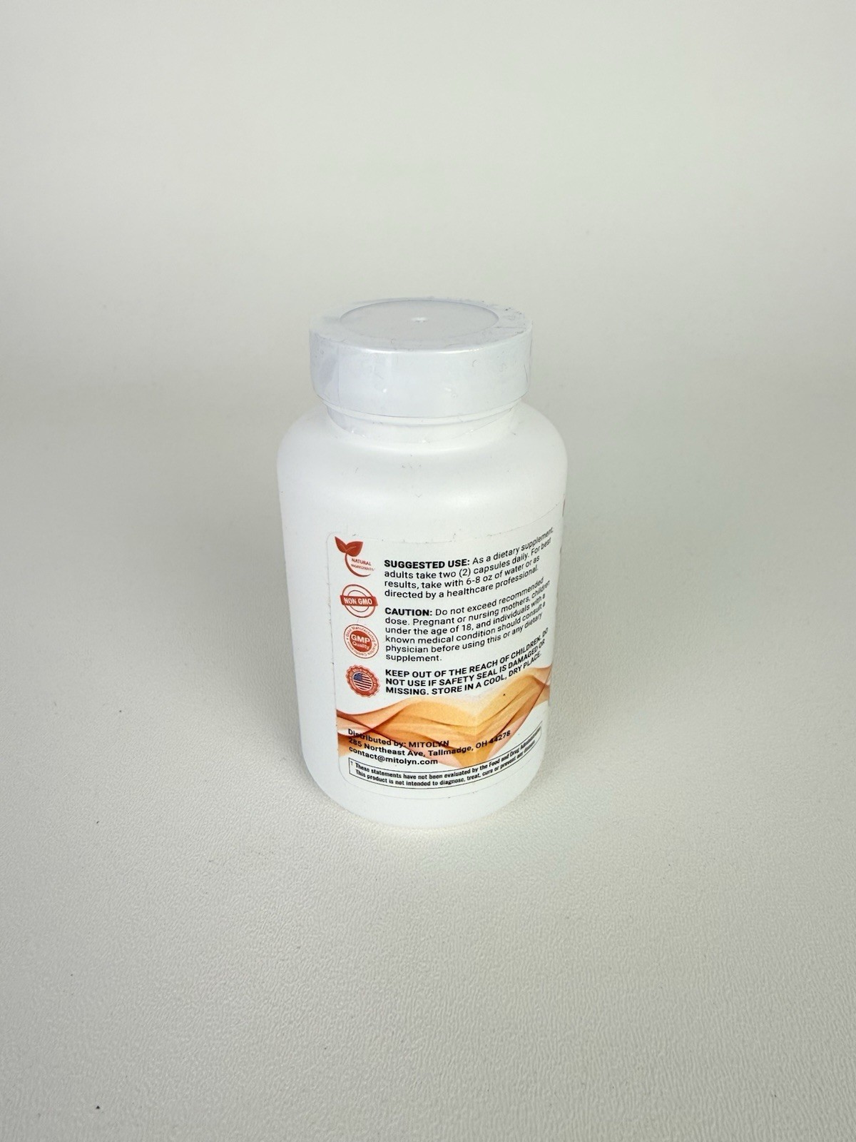 Mitolyn Turmeric Gold +BioPerine 60 Capsules Exp. 2/2027