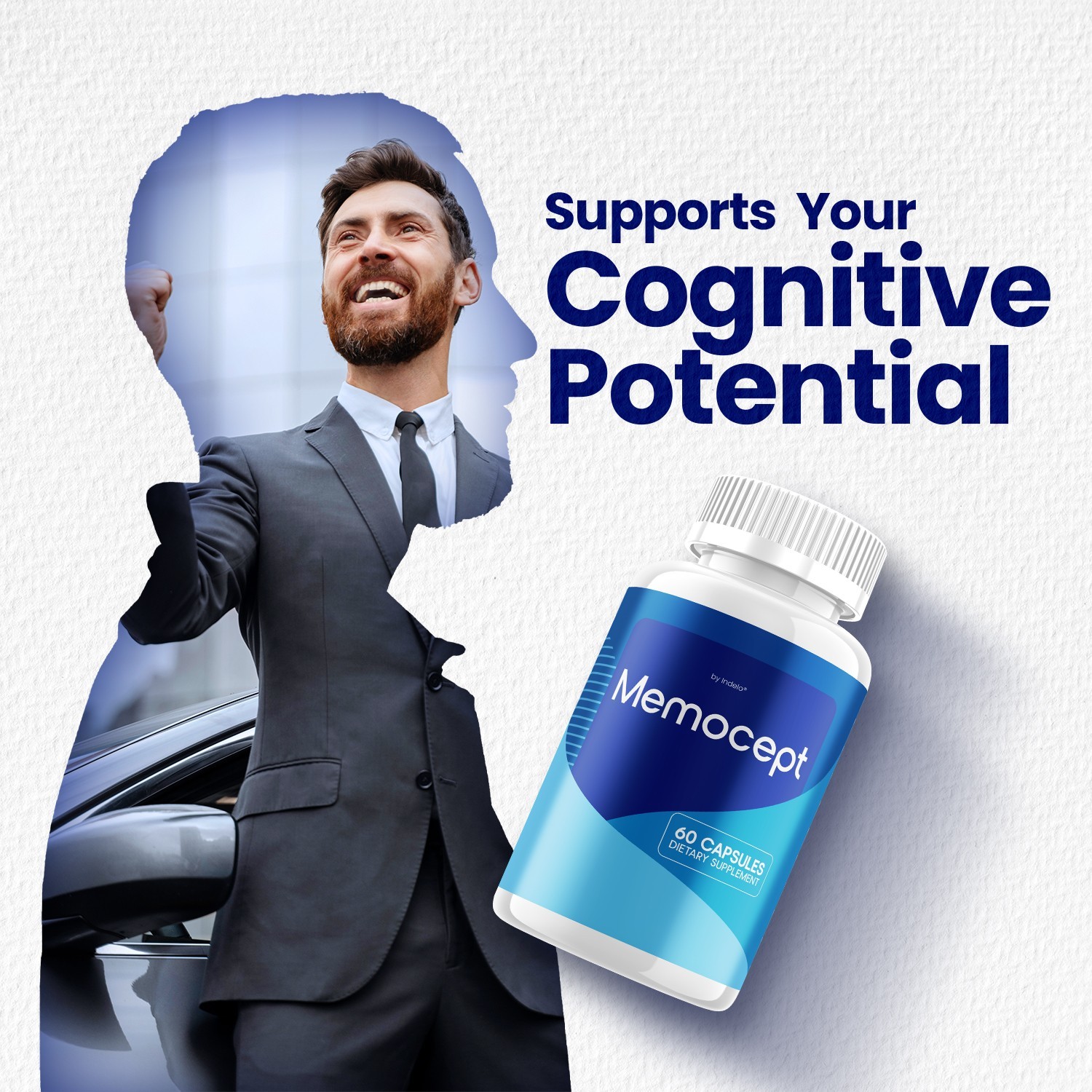 (1 Pack) Memocept – Advanced Supplement Formula for Brain Memory Health Support
