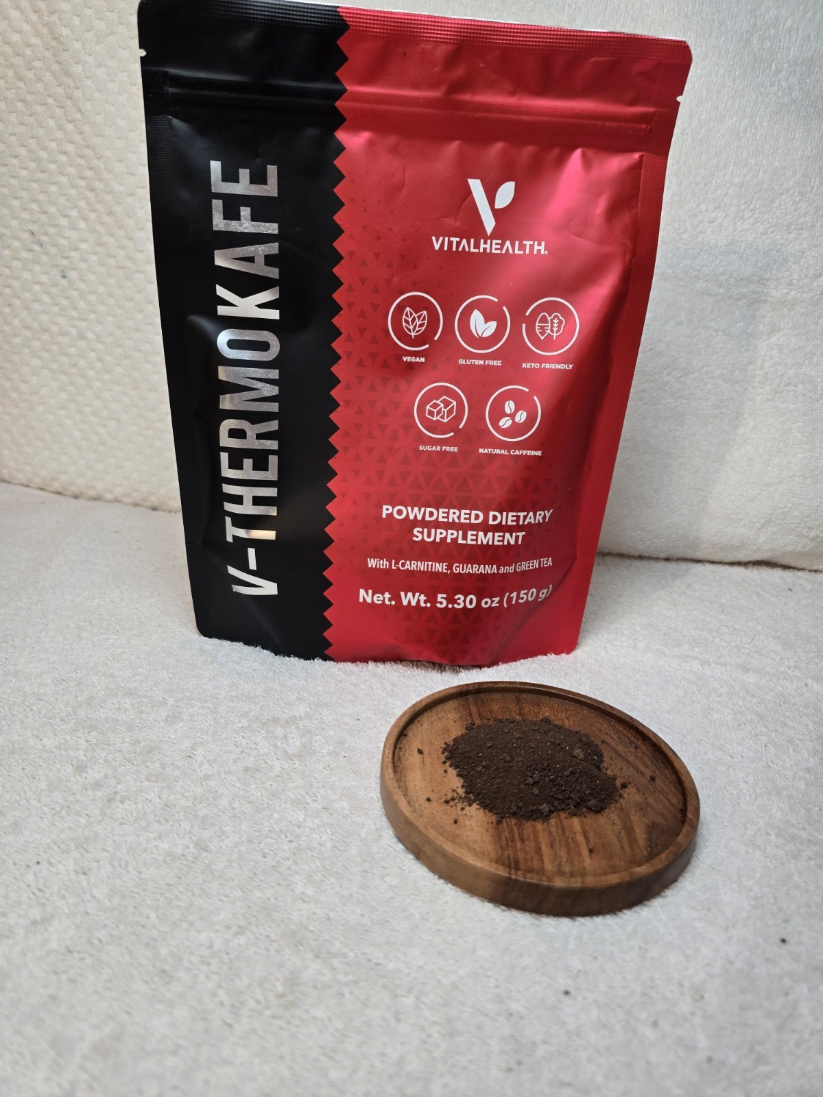 VitalHealth V-Thermokafe Energy & Weight Support Coffee Powder 5.30 oz